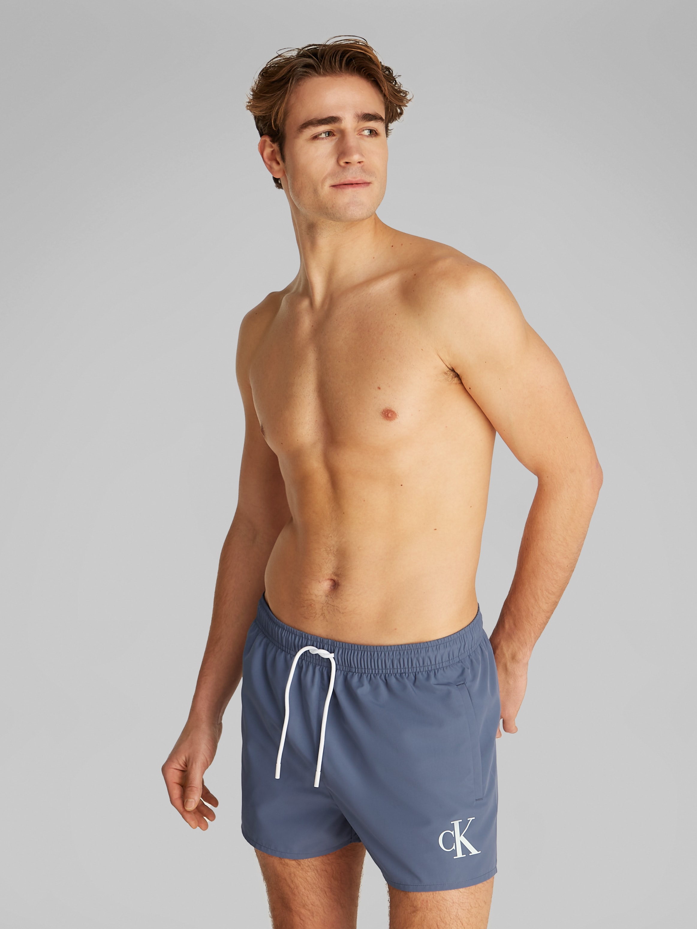 Calvin Klein Swimwear Badeshorts »SHORT DRAWSTRING«, mit Logo