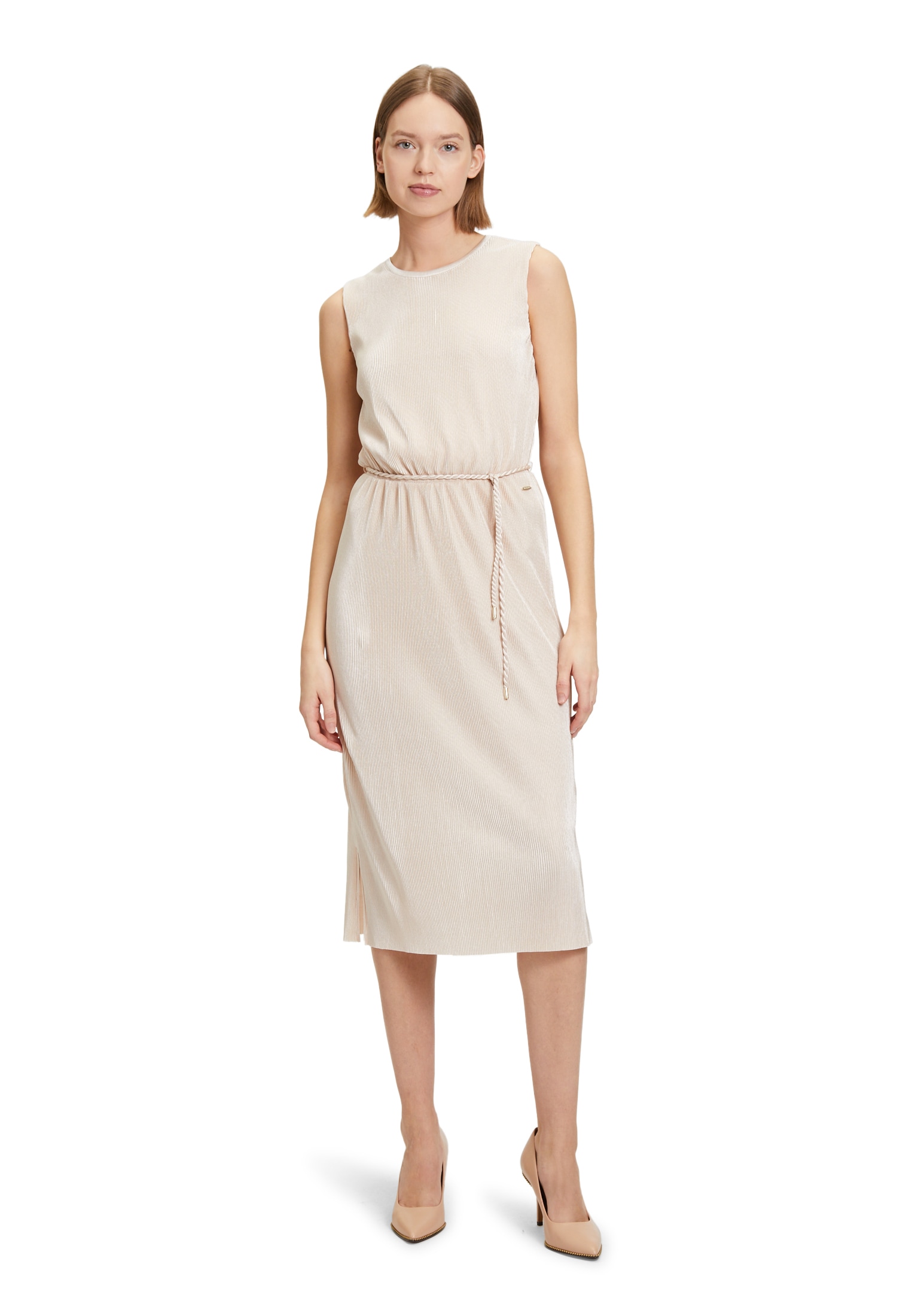Betty&Co Plisseekleid "Betty & Co Damen Plisseekleid ohne Arm", Material günstig online kaufen
