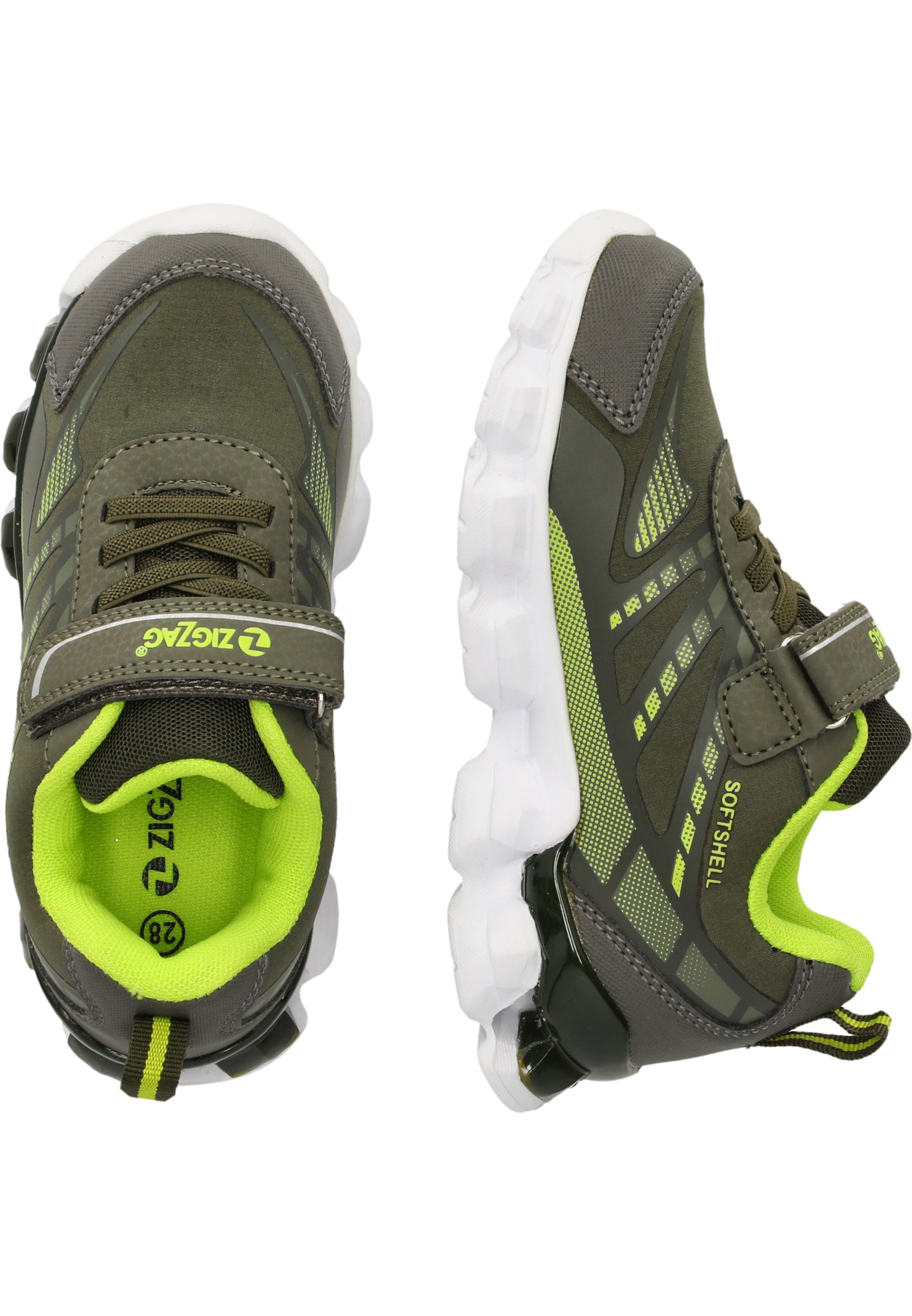 ZIGZAG Sneaker »Nunstu«, mit blinkenden Lichtern