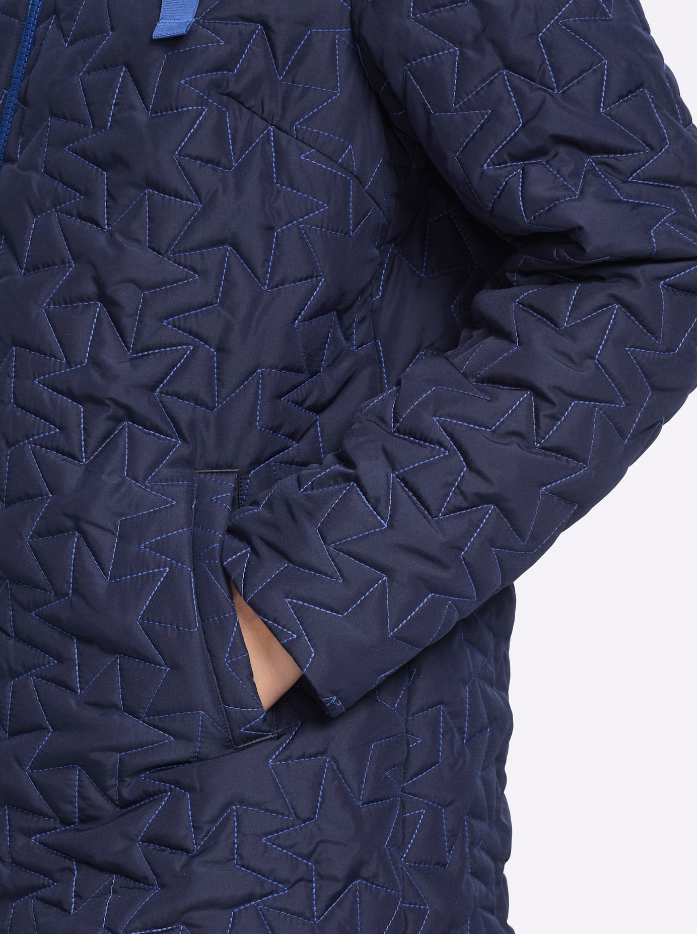 Classic Basics Steppjacke mit Kapuze