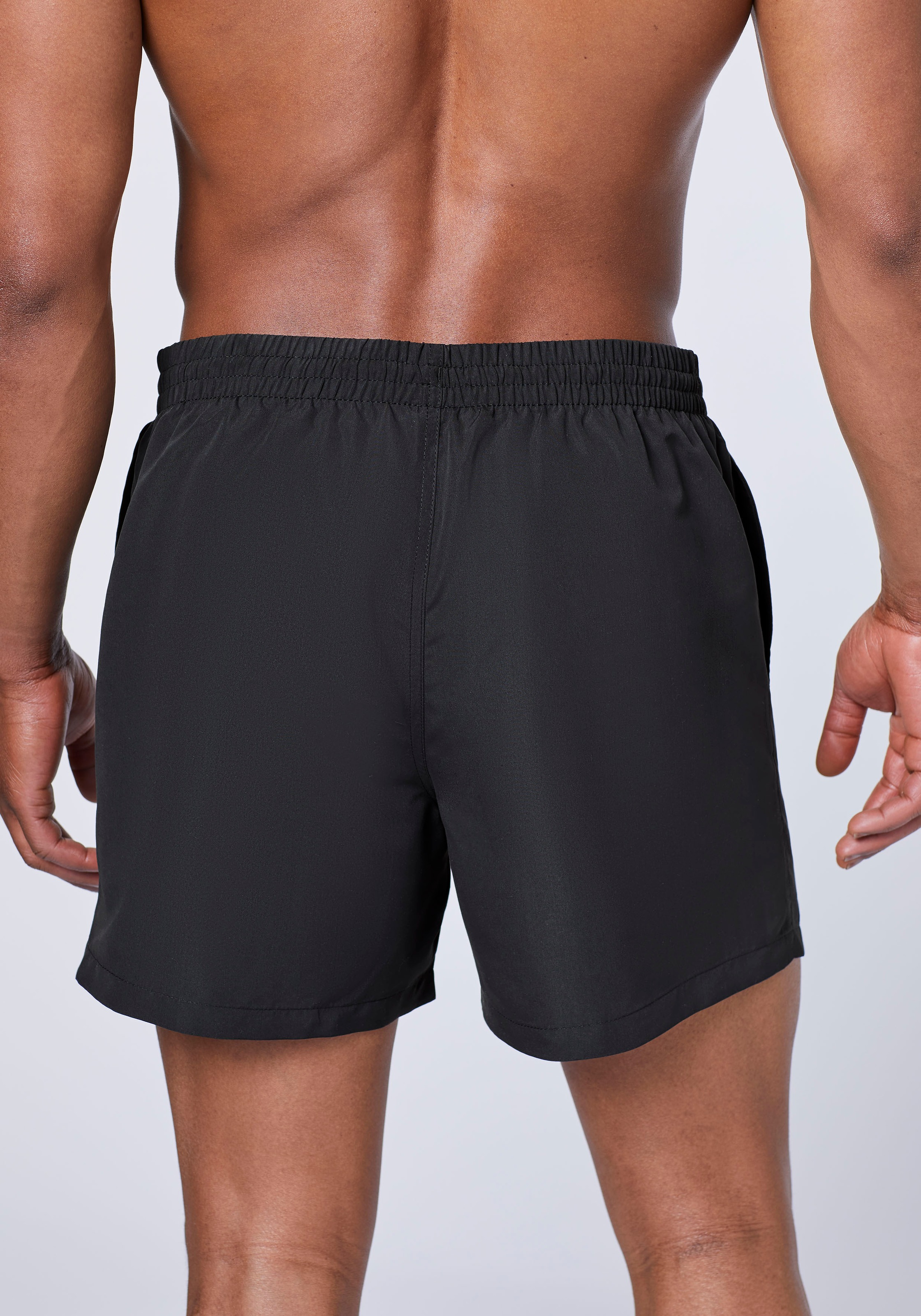 Badeshorts CHIEMSEE, Herren, Gr. M (48/50), schwarz, 100% Polyester, Badehosen Badeshorts 3