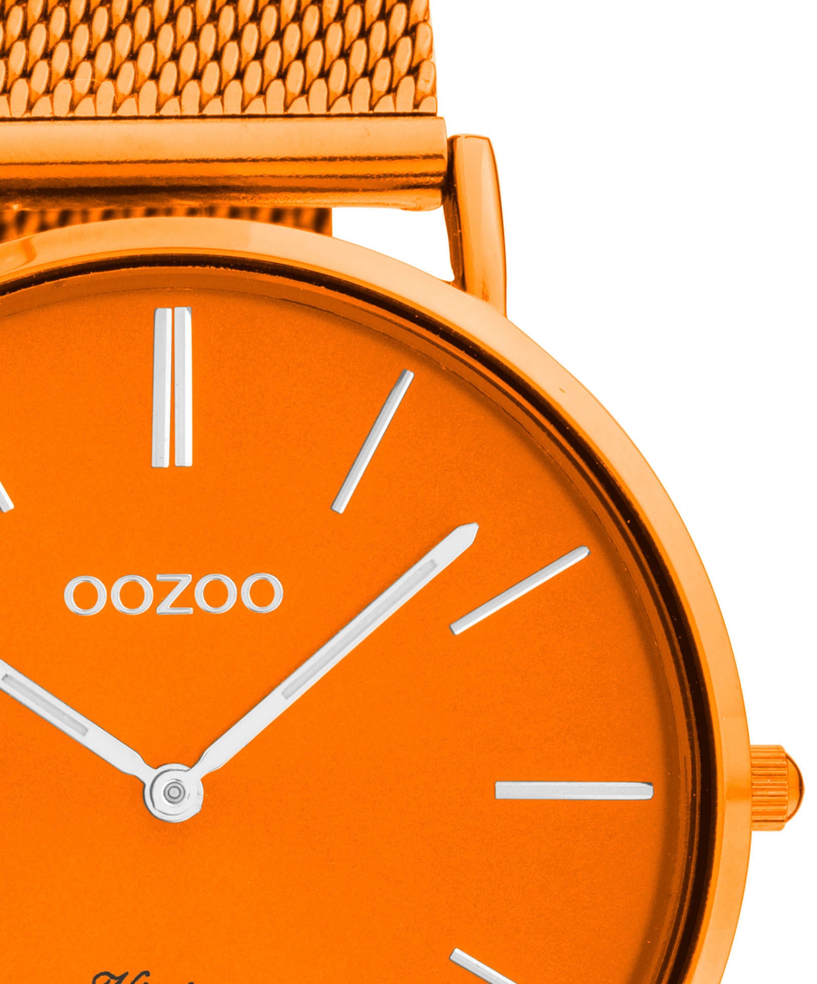 OOZOO Quarzuhr, Armbanduhr, Damenuhr, Herrenuhr, Edelstahlarmband