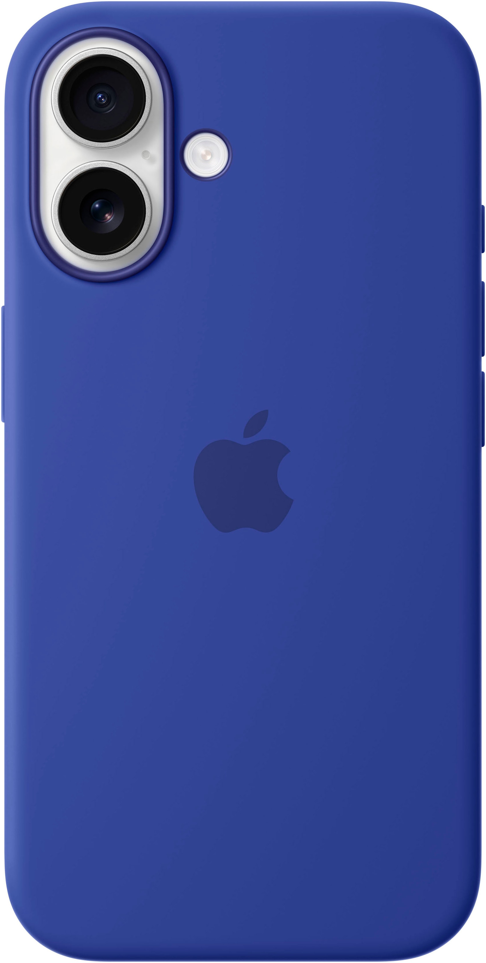 APPLE Smartphone-Hülle "iPhone 16 Silikon Case mit MagSafe", iPhone 16, blau, Hüllen