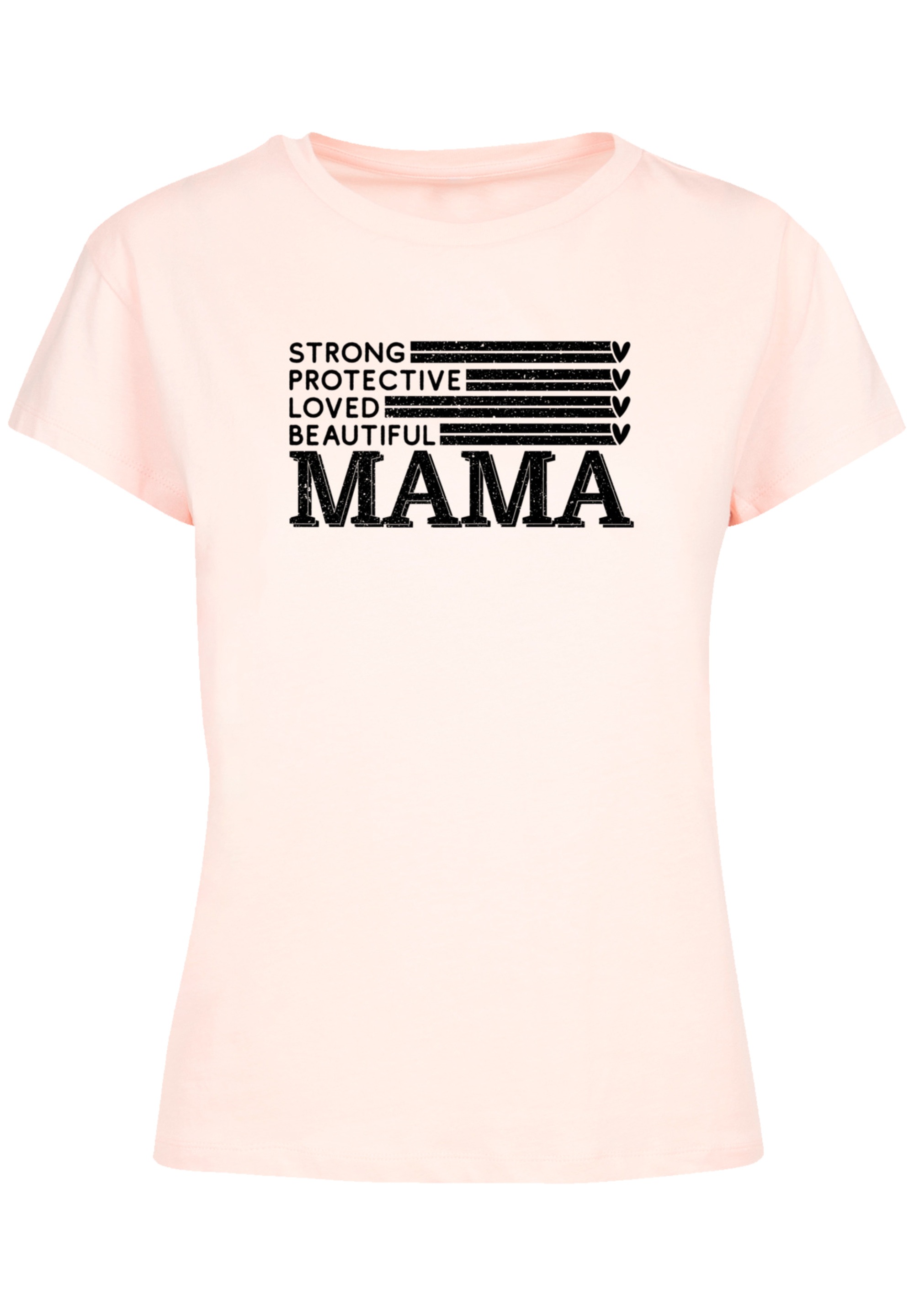 F4NT4STIC T-Shirt »Mothers Day Best Mom Tribute Minimalist Vibe Family Goals«, Premium Qualität
