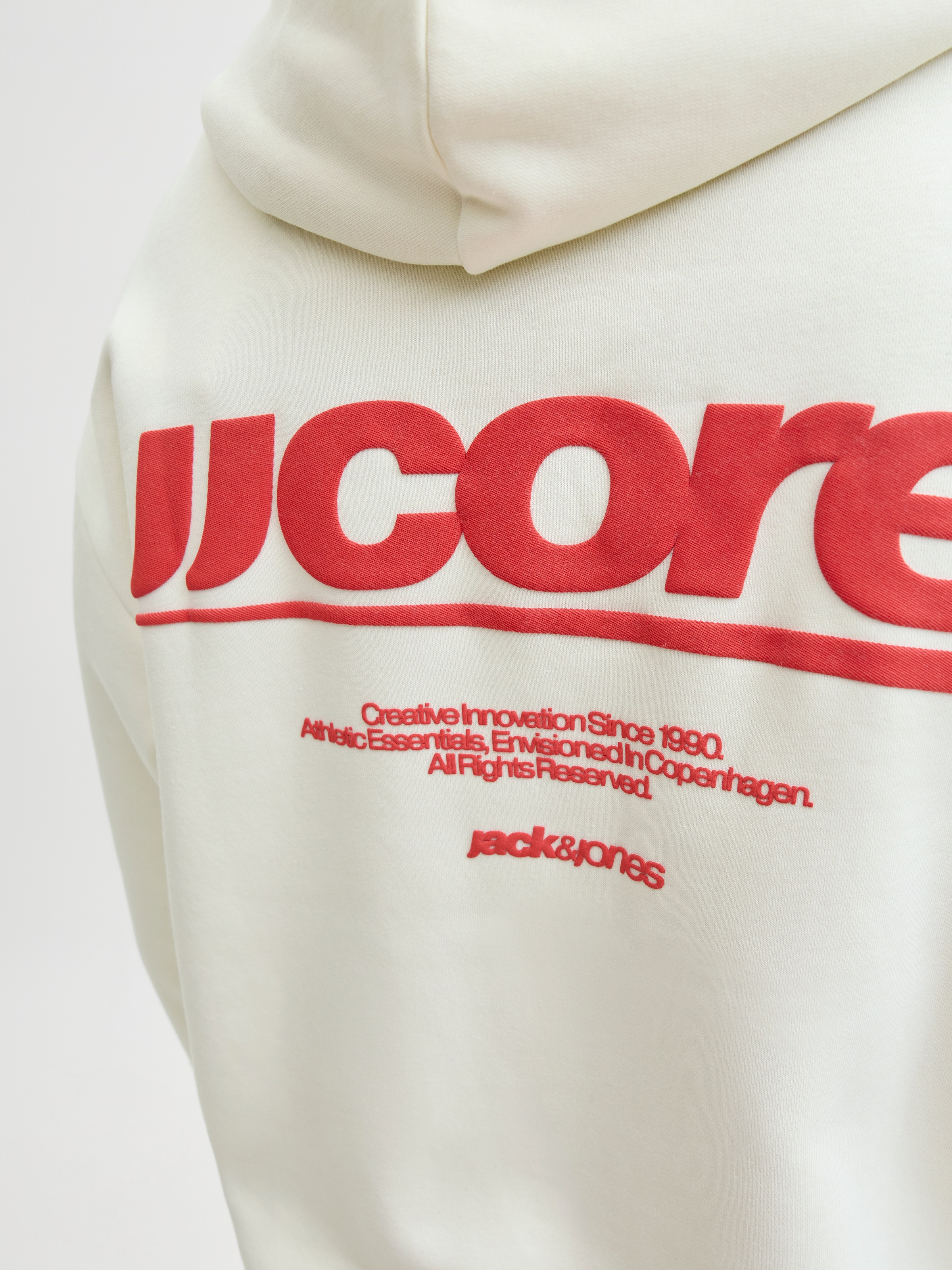 Jack & Jones Kapuzensweatshirt »JCOCLUB BACKPRINT SWEAT HOOD«, mit Print
