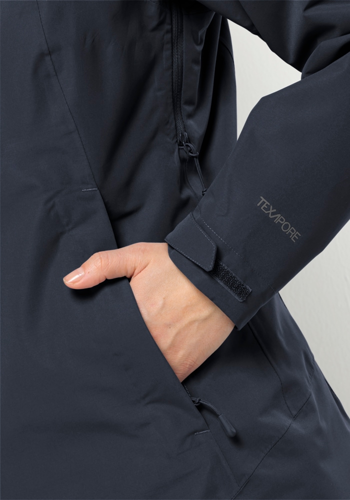 Jack Wolfskin Funktionsjacke »FERNBLICK 2L JKT W«, mit Kapuze