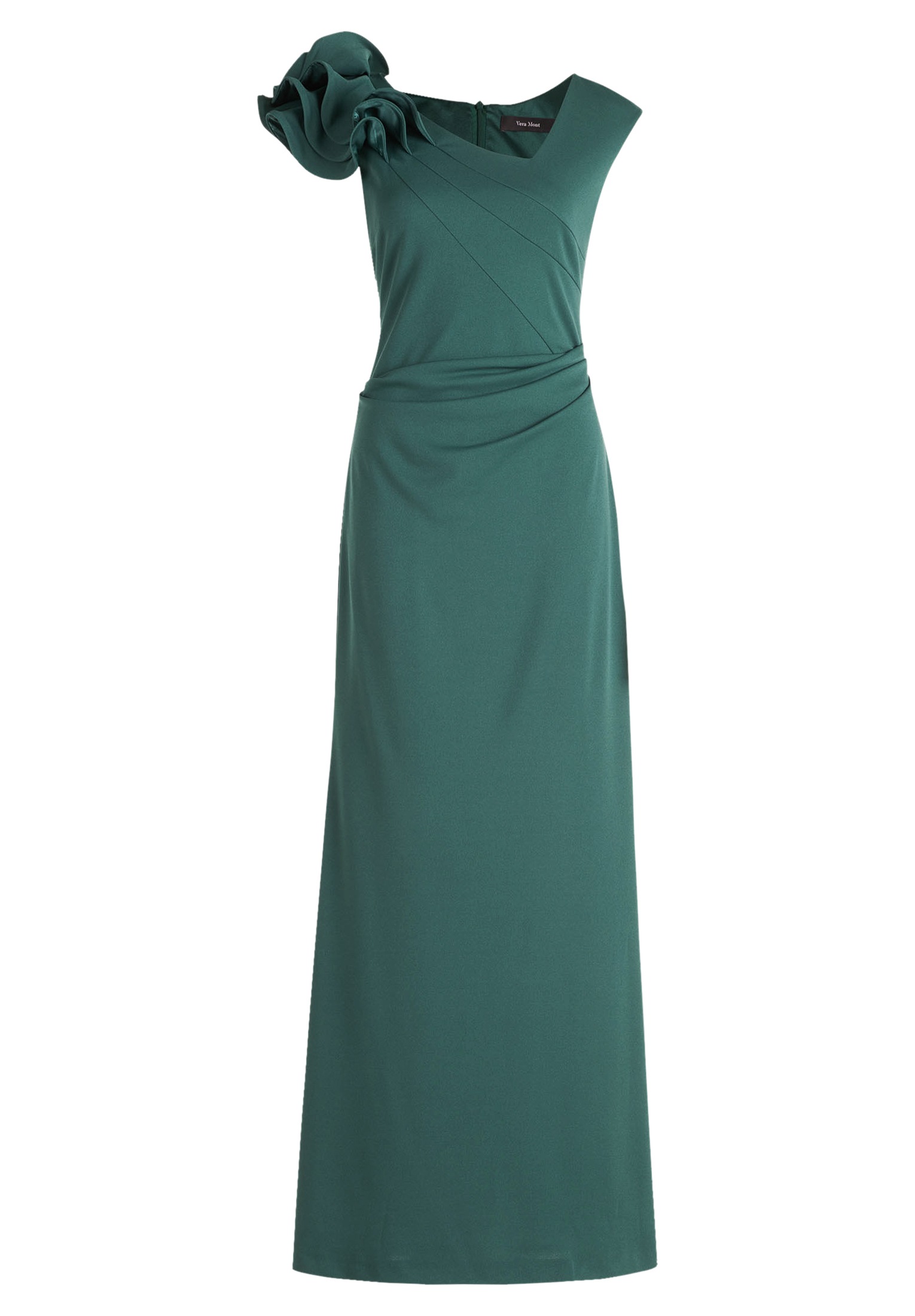 Vera Mont Abendkleid "Damen figurbetont" Ohne Tasche Volant günstig online kaufen