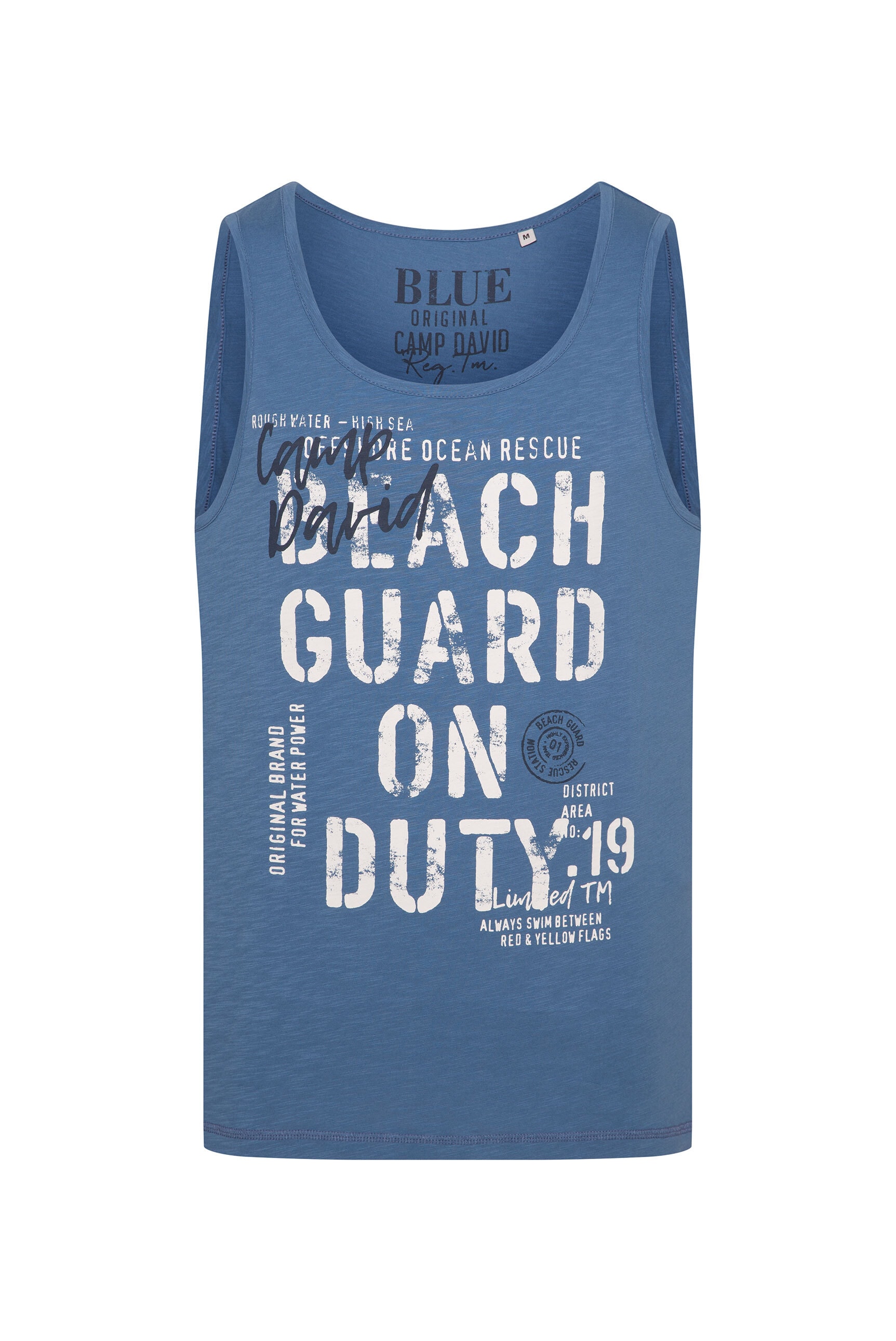 CAMP DAVID Tanktop, aus Baumwolle