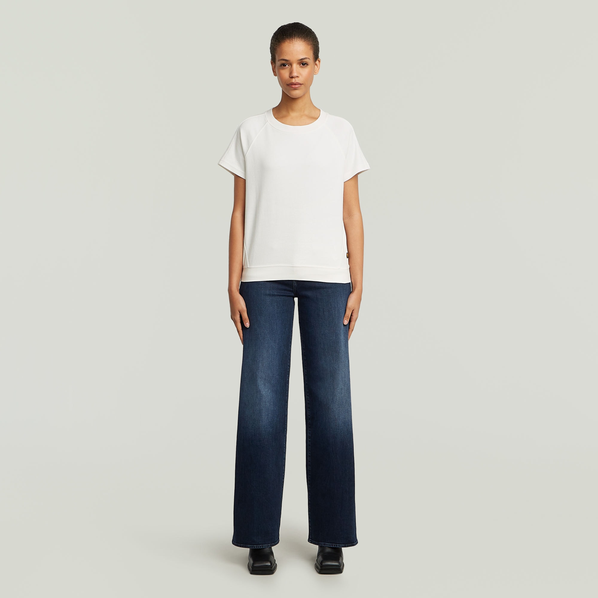 G-STAR T-Shirt »Raglan« Rundhalsform, mit angesetztem Bündchen