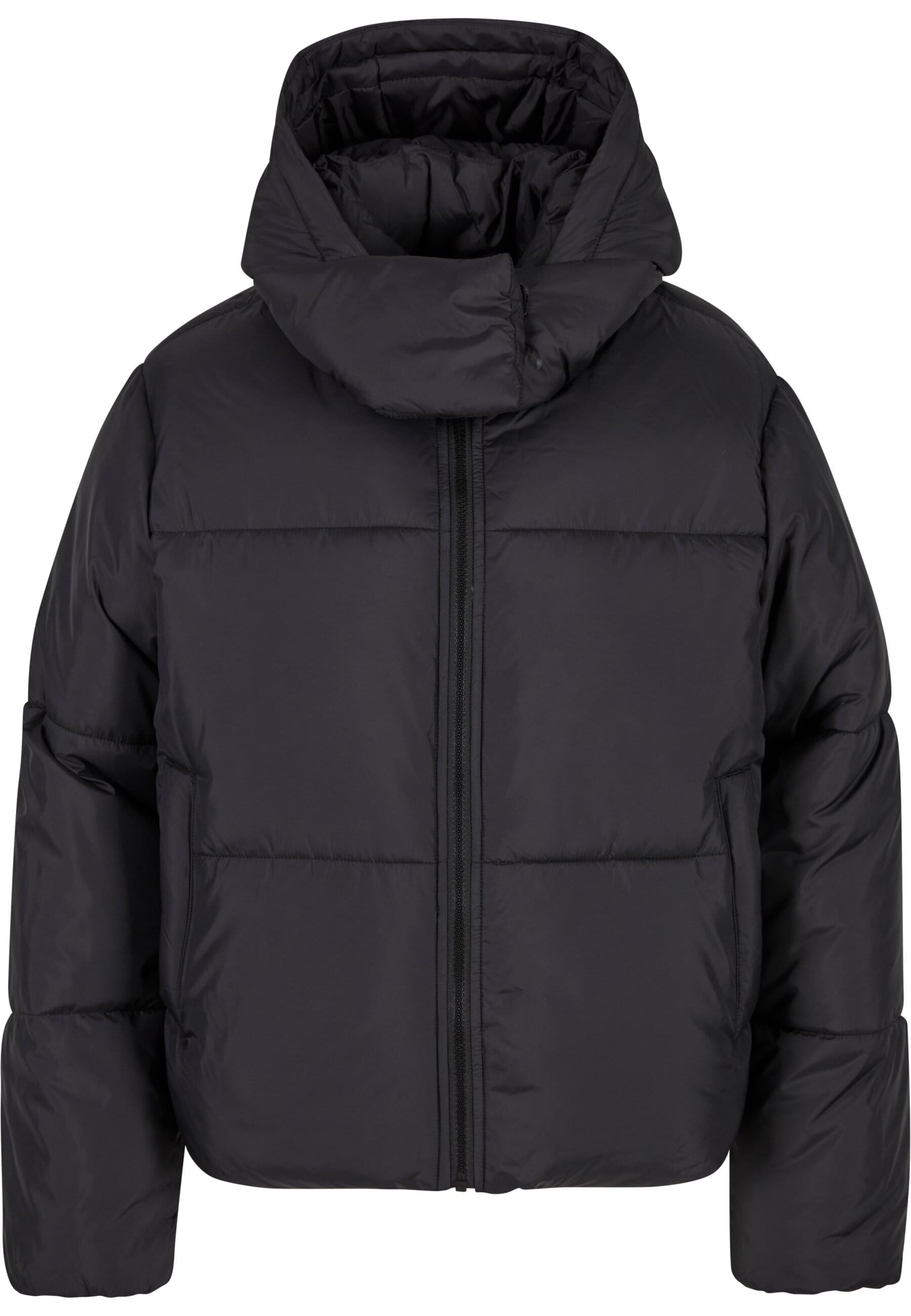 URBAN CLASSICS Winterjacke "Urban Classics Ladies Hooded Collar Puffer Jack günstig online kaufen