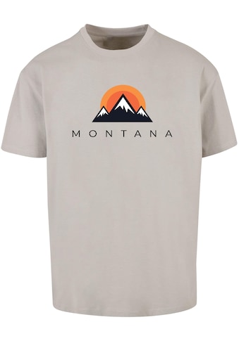 T-Shirt »Merchcode Herren Montana Heavy Oversize Tee-BY102«, (1 tlg.)