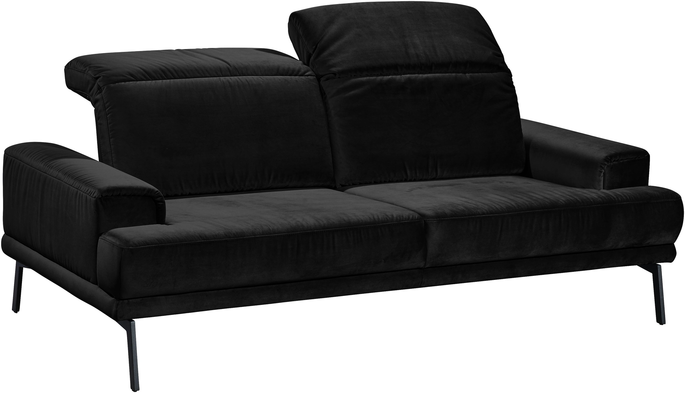 Musterring 2-Sitzer »MR 4580«, inkl. Kopf- und Sitztiefenverstellung, Fuß schwarz, B198 x T103 cm