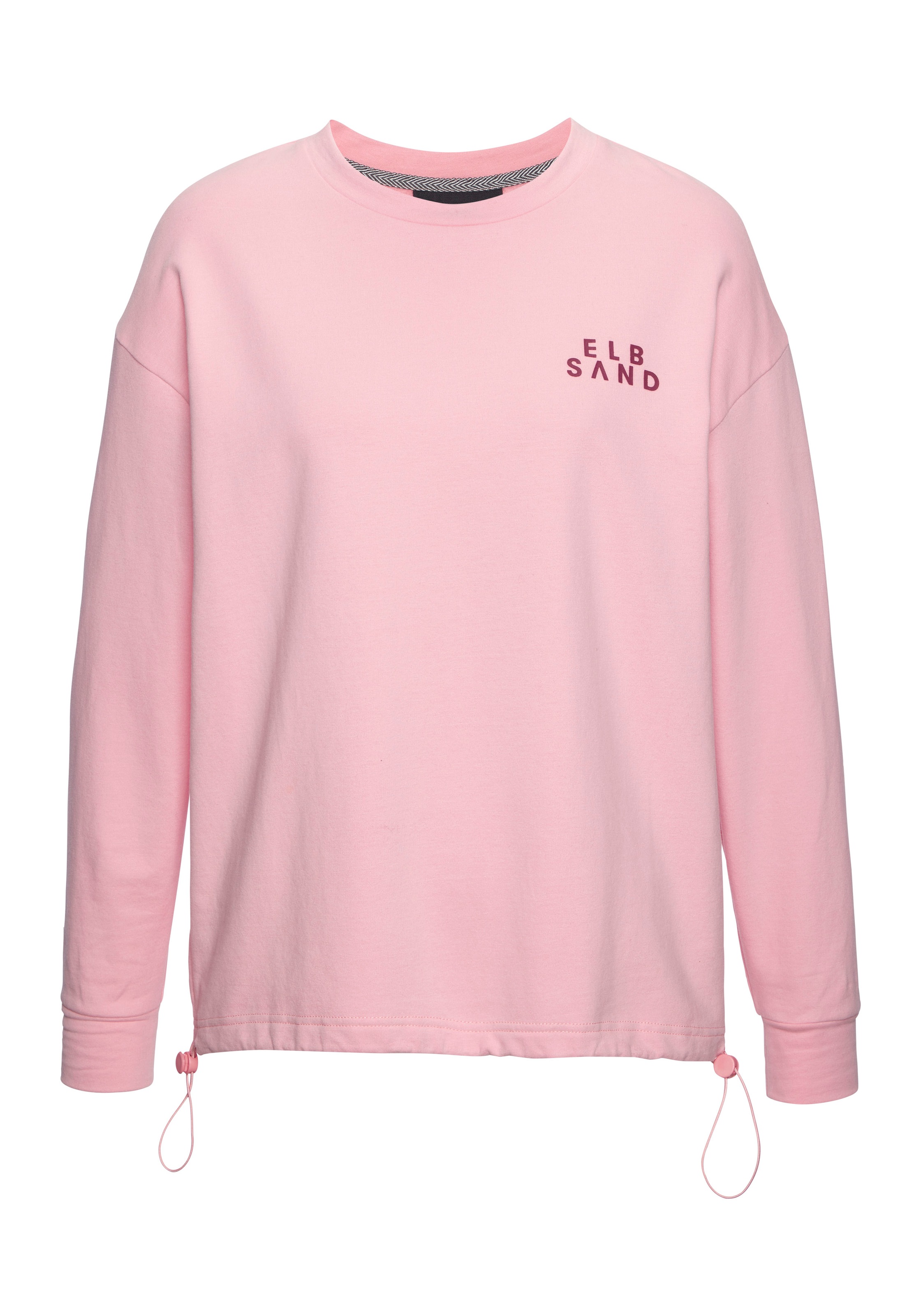 Elbsand Sweatshirt, mit verstellbarem Gummizug am Saum günstig online kaufen