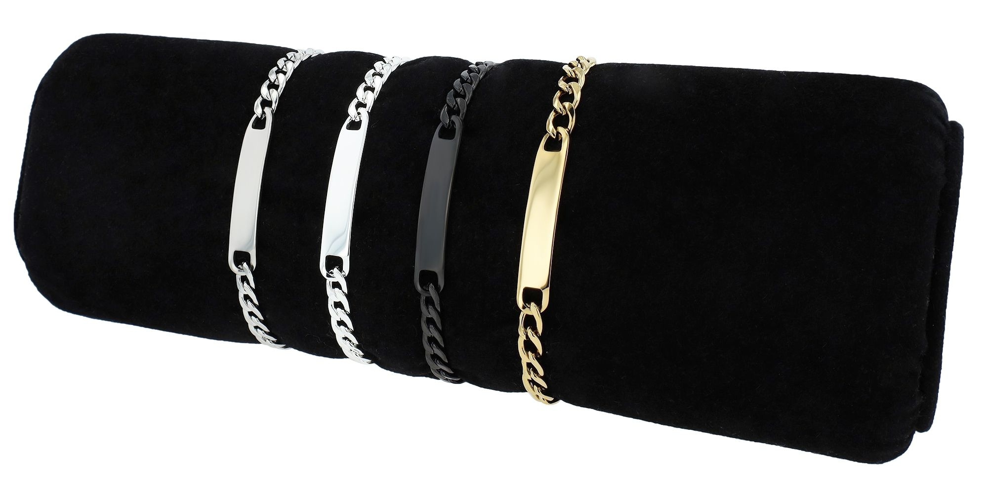 Adelia´s Armband »Armband – Panzerarmband aus Edelstahl 19 cm« Ein kleines Geschenk mit großer Wirkung
