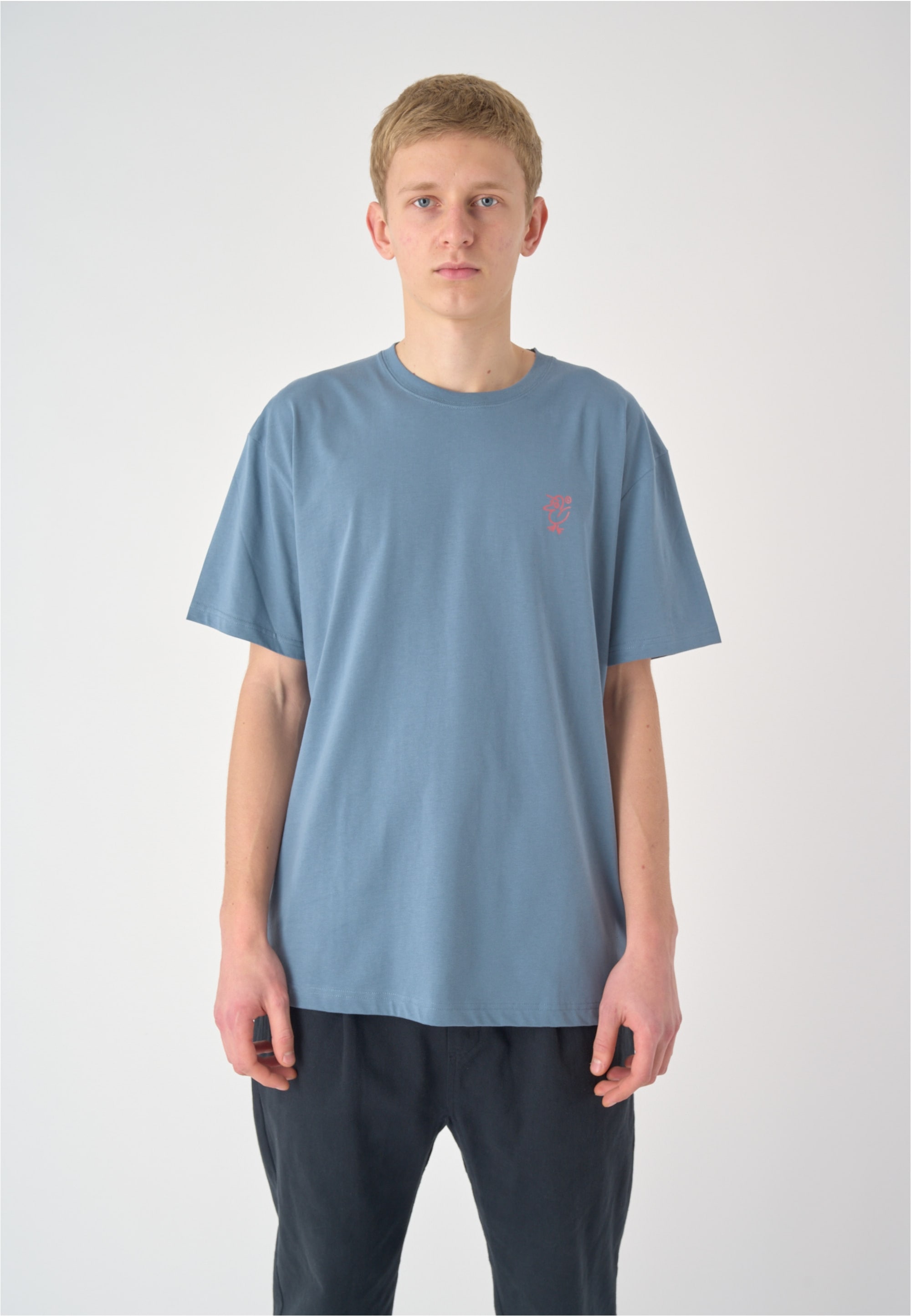 Cleptomanicx T-Shirt "Sketch Gull" mit großem Backprint