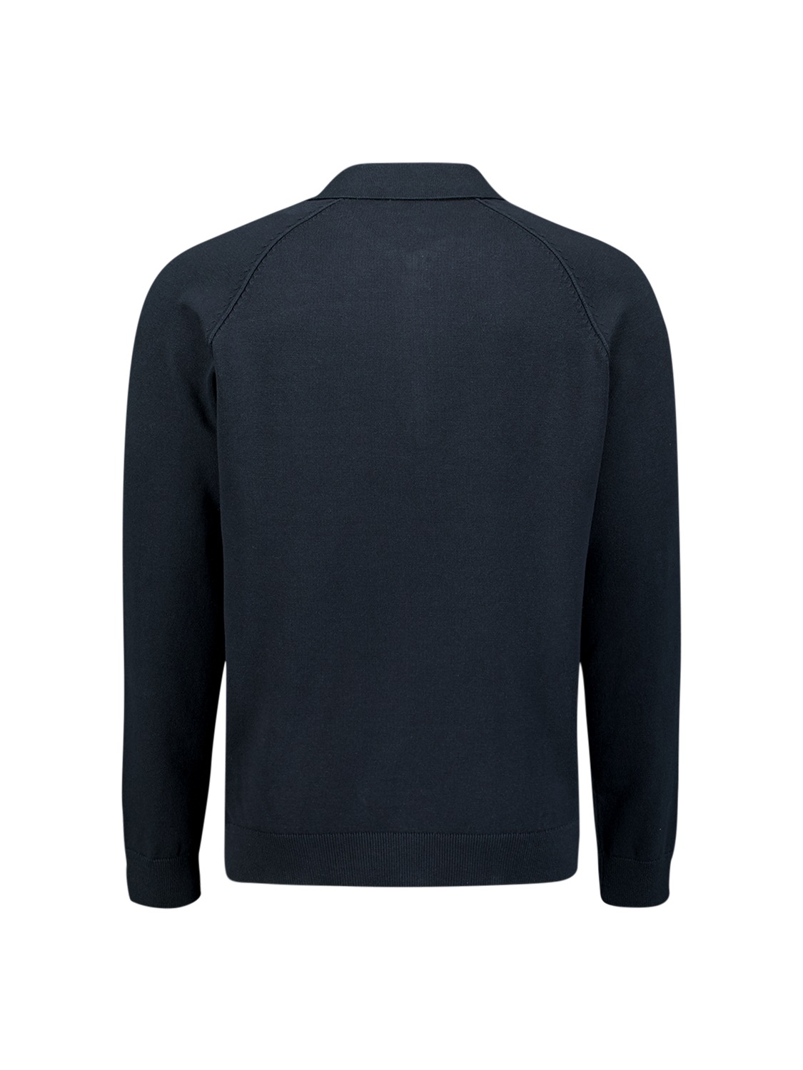 NO EXCESS Stehkragenpullover »No Excess Half-Zip-Polo-Pullover Pullover Polo Half Zip Solid«