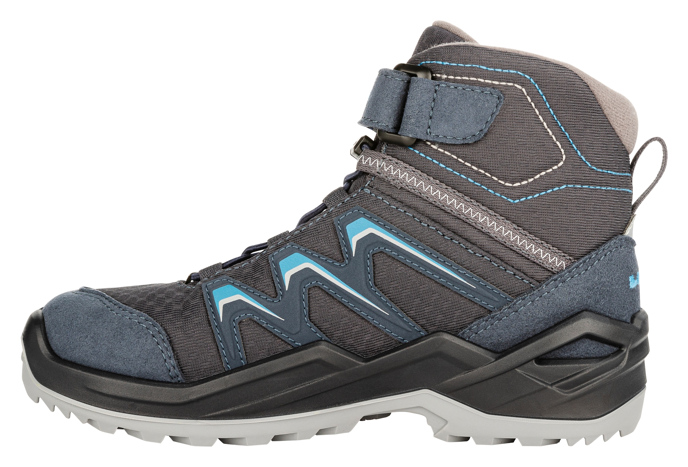 Lowa Winterstiefel »MADDOX WARM GORE-TEX MID JR«, wasserdicht, gefüttert, mit Klettverschluss