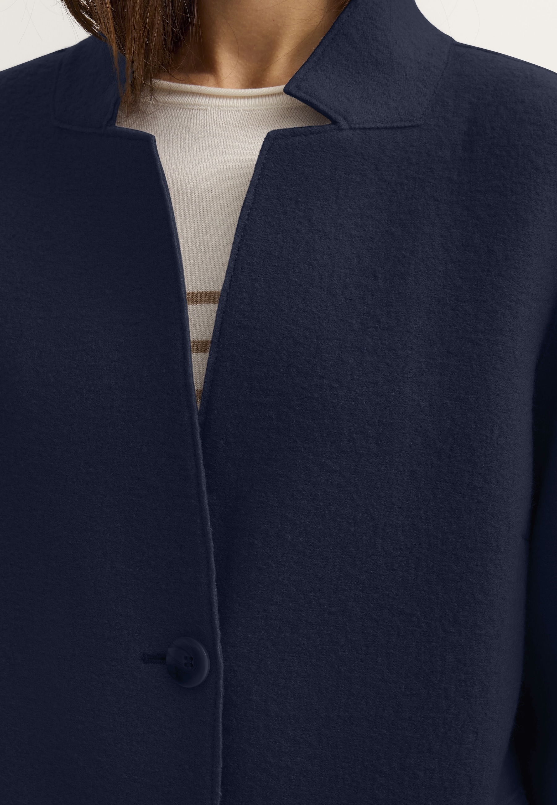 bugatti Wollmantel »Regular Fit« aus reiner italienischer Wolle