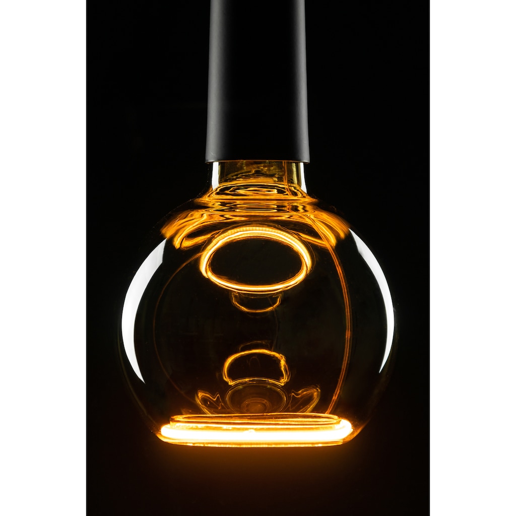 SEGULA LED-Leuchtmittel »LED Floating Globe 125 smokey grau«, E27, Warmweiß