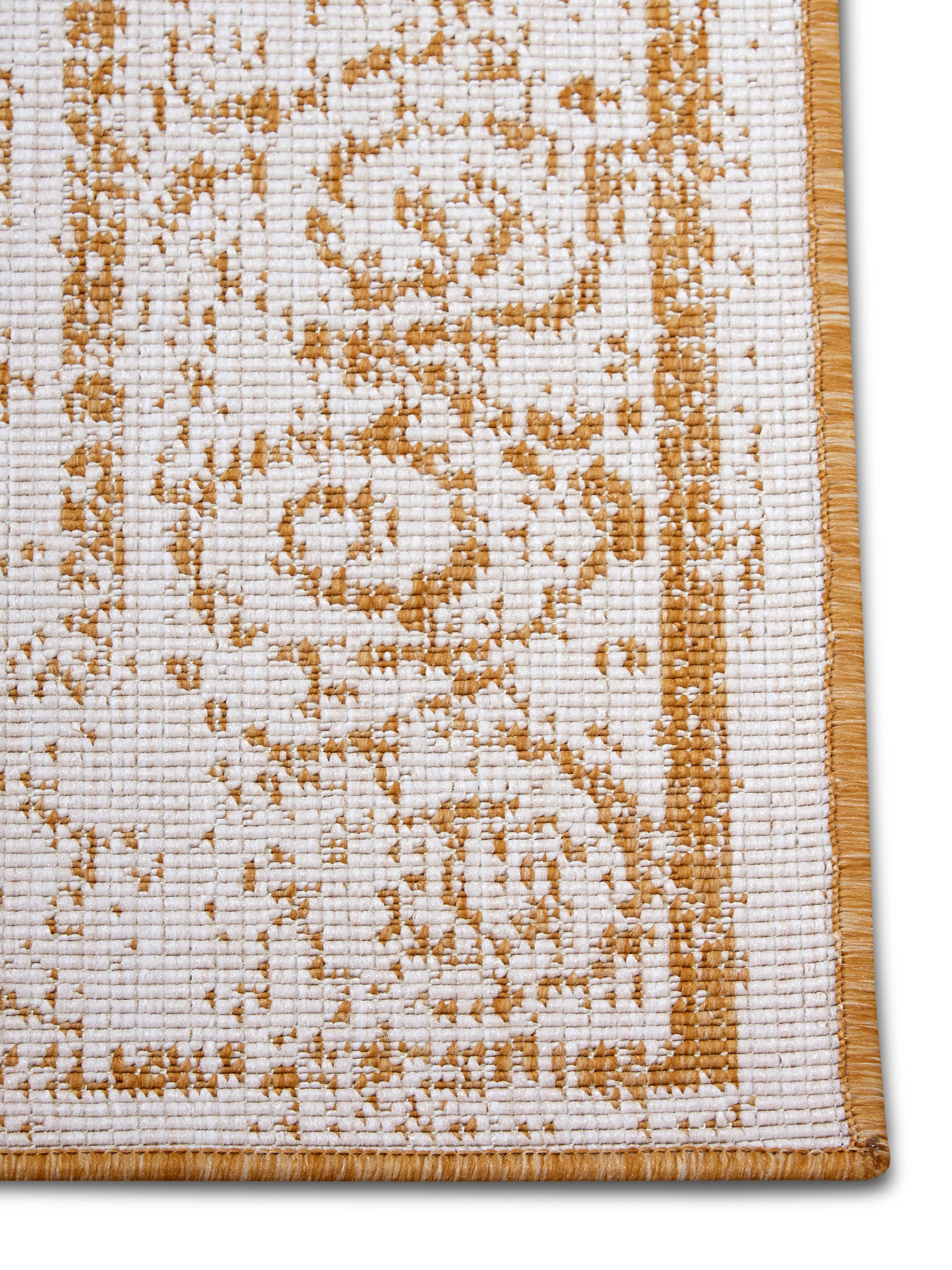 NORTHRUGS Teppich »CEBU Wendeteppich«, rechteckig, 5 mm Höhe, In-& Outdoor, Wetterfest, Balkon, Wohnzimmer, Wasserfest, Orientalisch