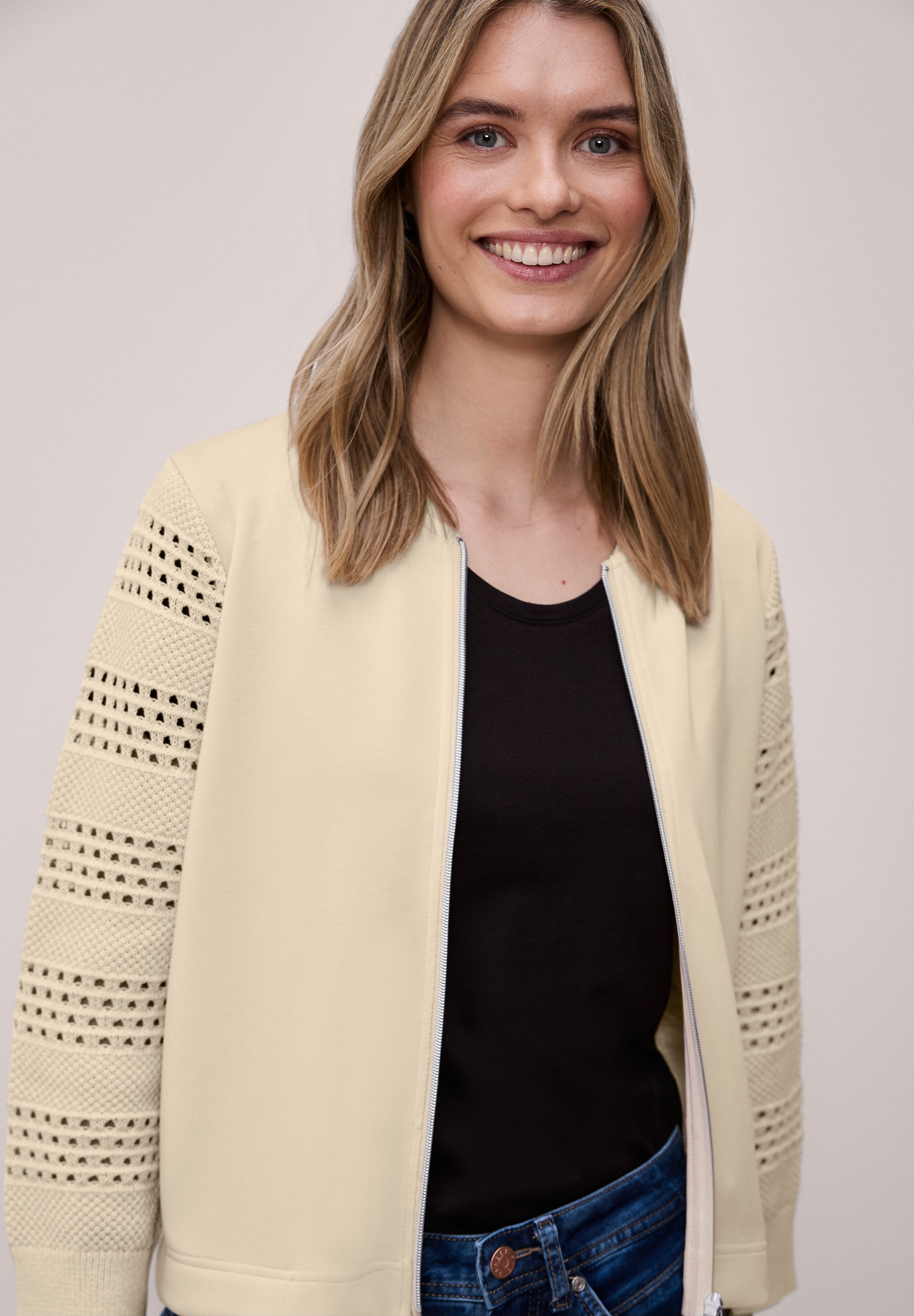 STREET ONE Cardigan im Silk Look günstig online kaufen