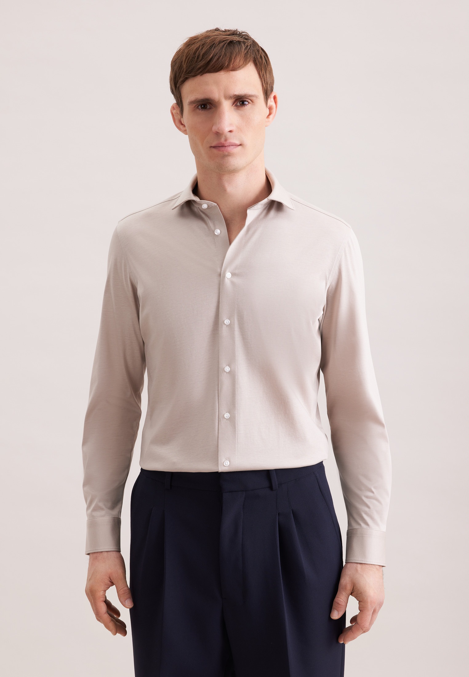 seidensticker Businesshemd "Schwarze Rose" Shaped 1/1 Kentkragen Uni günstig online kaufen