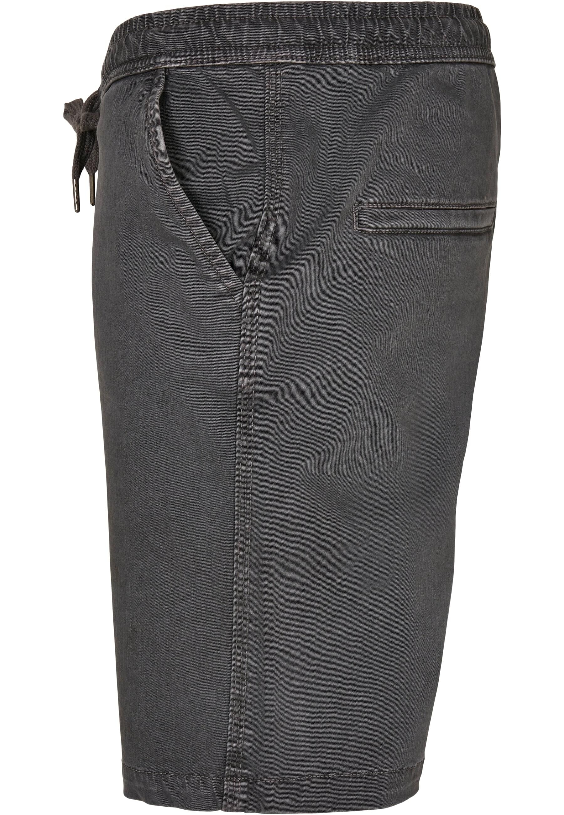 URBAN CLASSICS Stoffhose »Urban Classics Herren Stretch Twill Joggshorts«, (1 tlg.)