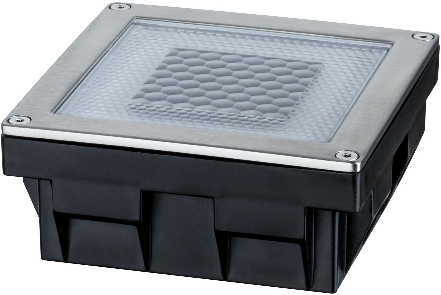 Paulmann LED Einbauleuchte »Cube«, 1 flammig-flammig, LED-Board, Bodeneinbauleuchten-Set, Solar, Edelstahl