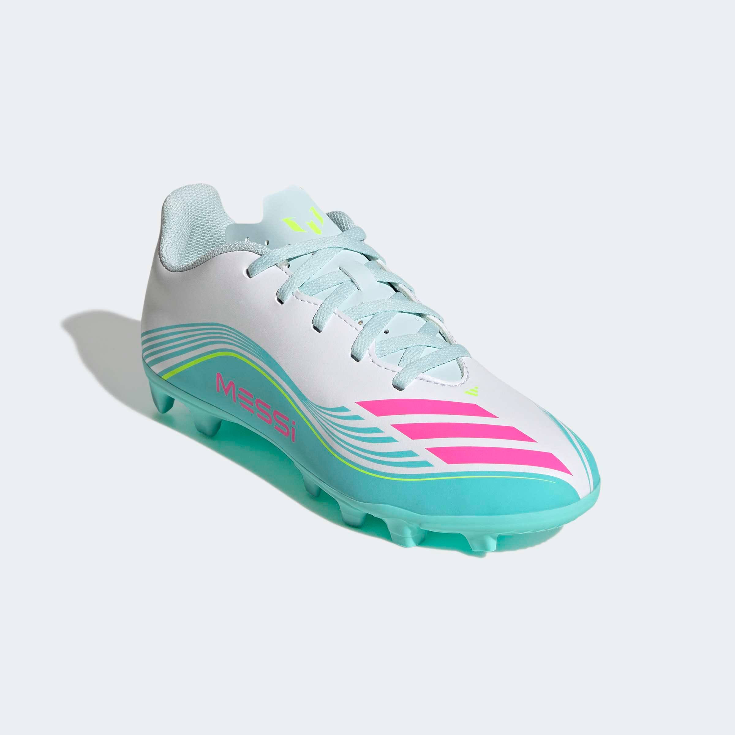 Adidas Performance Fußballschuh "F50 Messi Club Firm Ground/Multi Ground Kids" Für Viele Verschiedene Böden Geeignet, Für Kinder & Jugendliche