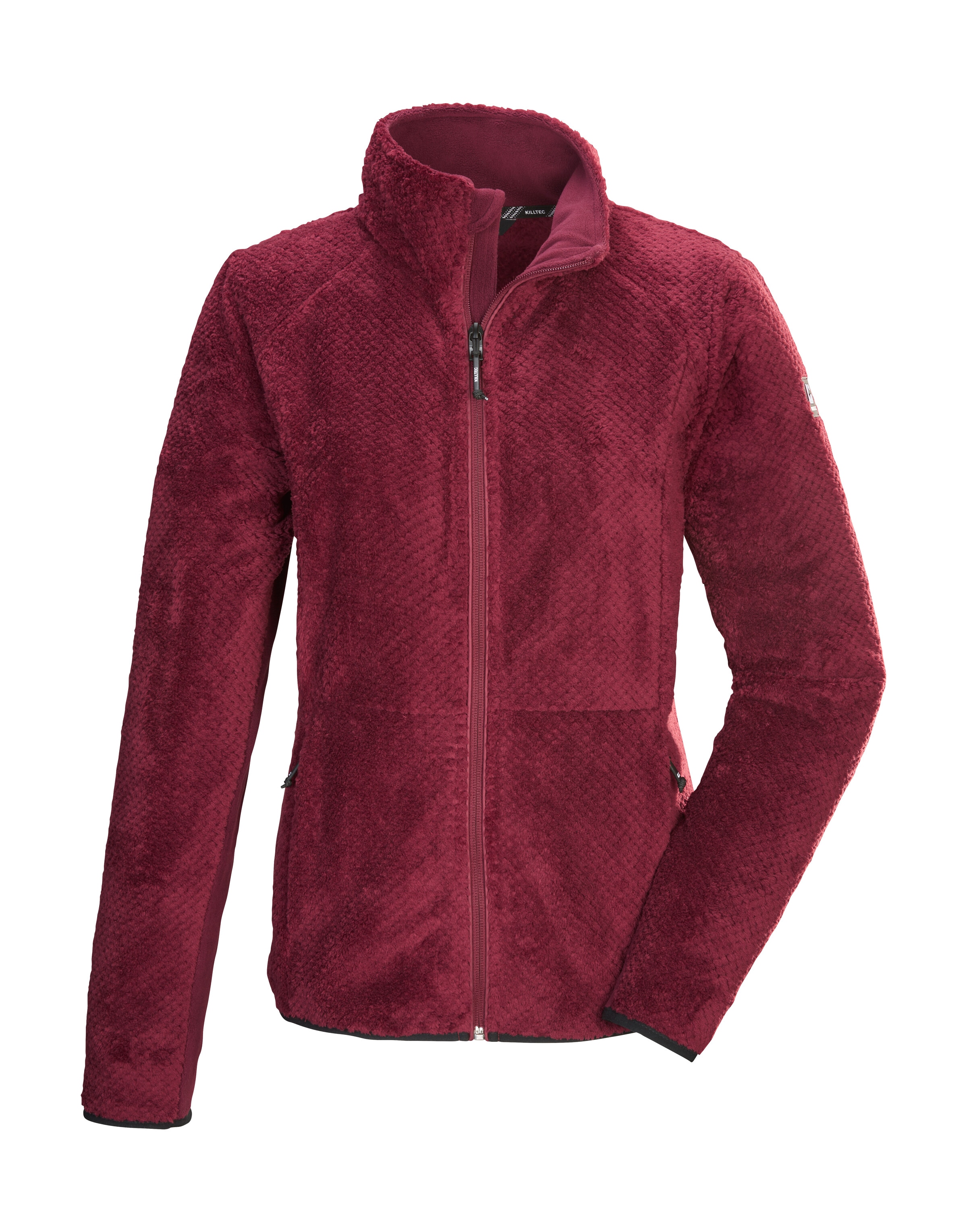 Killtec "KOW 6 WMN KNTFLC JCKT" Damen Fleecejacke, Comfort-Stretch, Kinnschutz, verschließbare Taschen