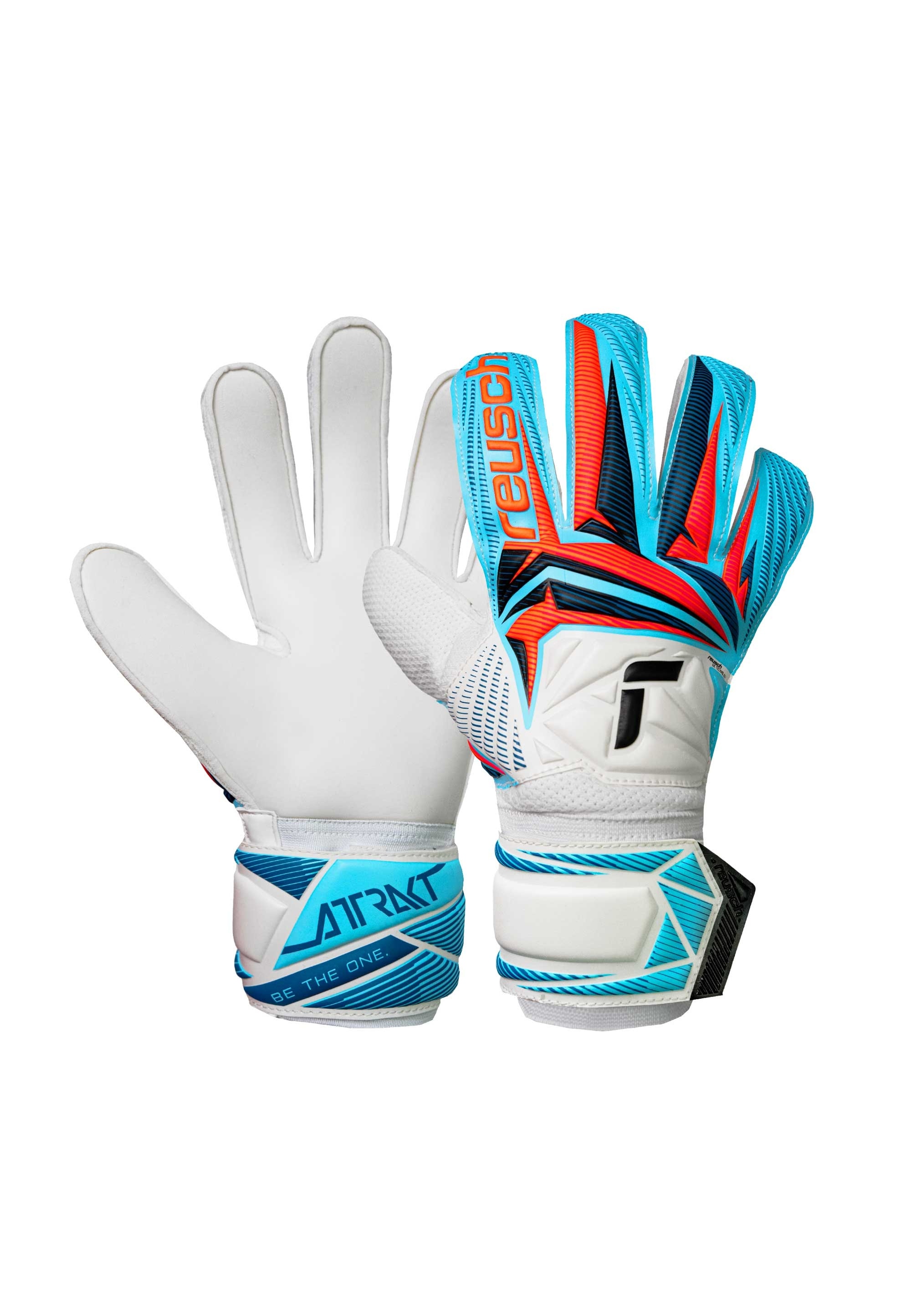 Reusch Torwarthandschuhe "Attrakt Solid" mit hochelastischem, sicherem Verschluss