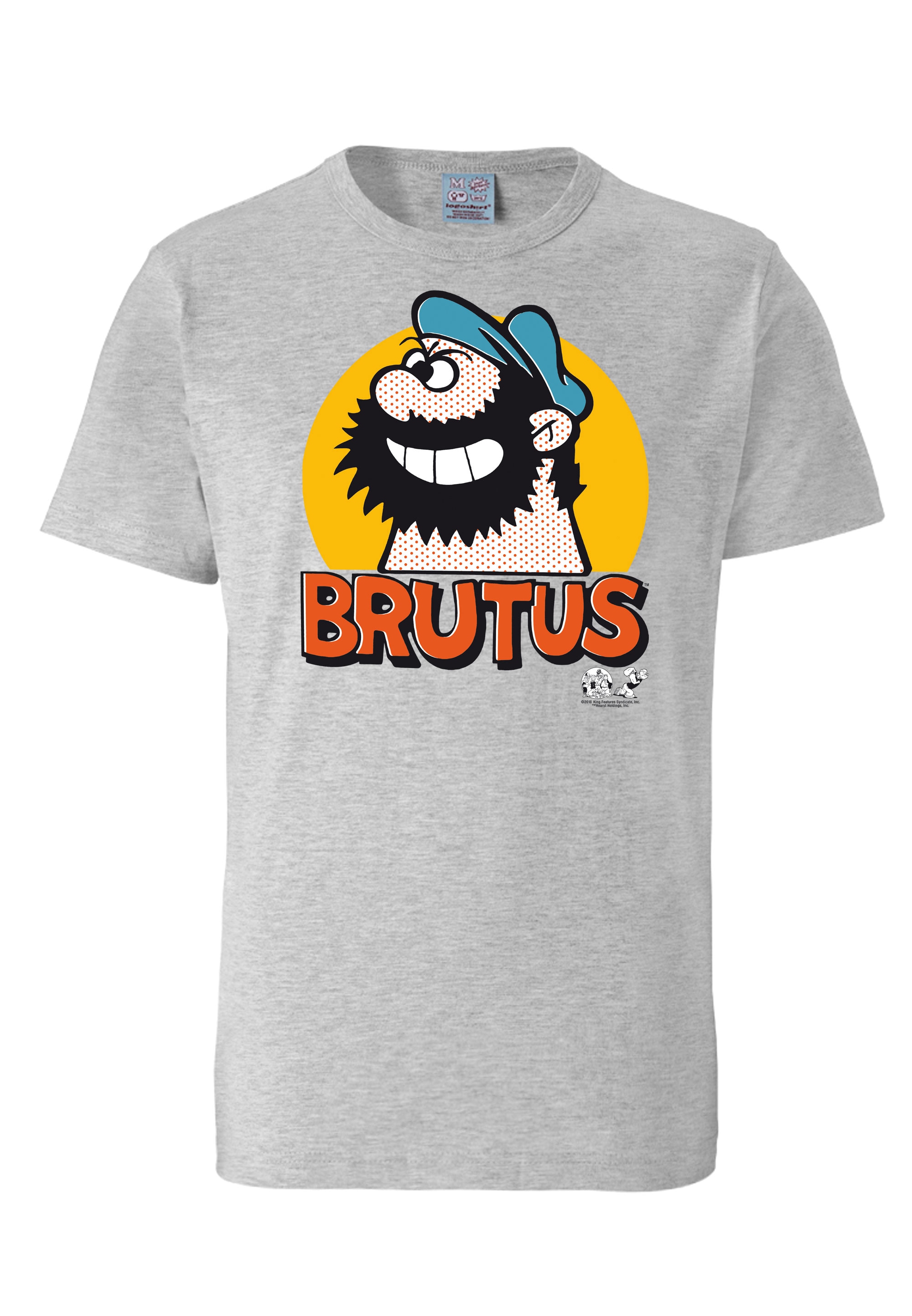 LOGOSHIRT T-Shirt »Popeye - Brutus Popart«, mit lizenziertem Print