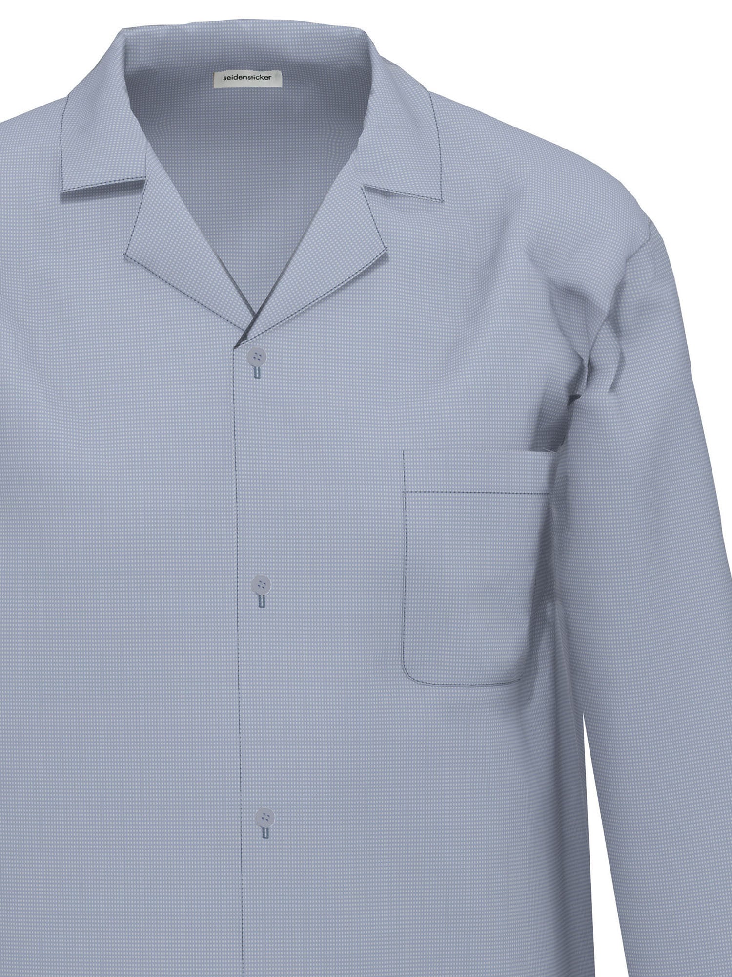 seidensticker Nachthemd »Herren Nachthemd Lang bodywear« 1 Stk. tlg.