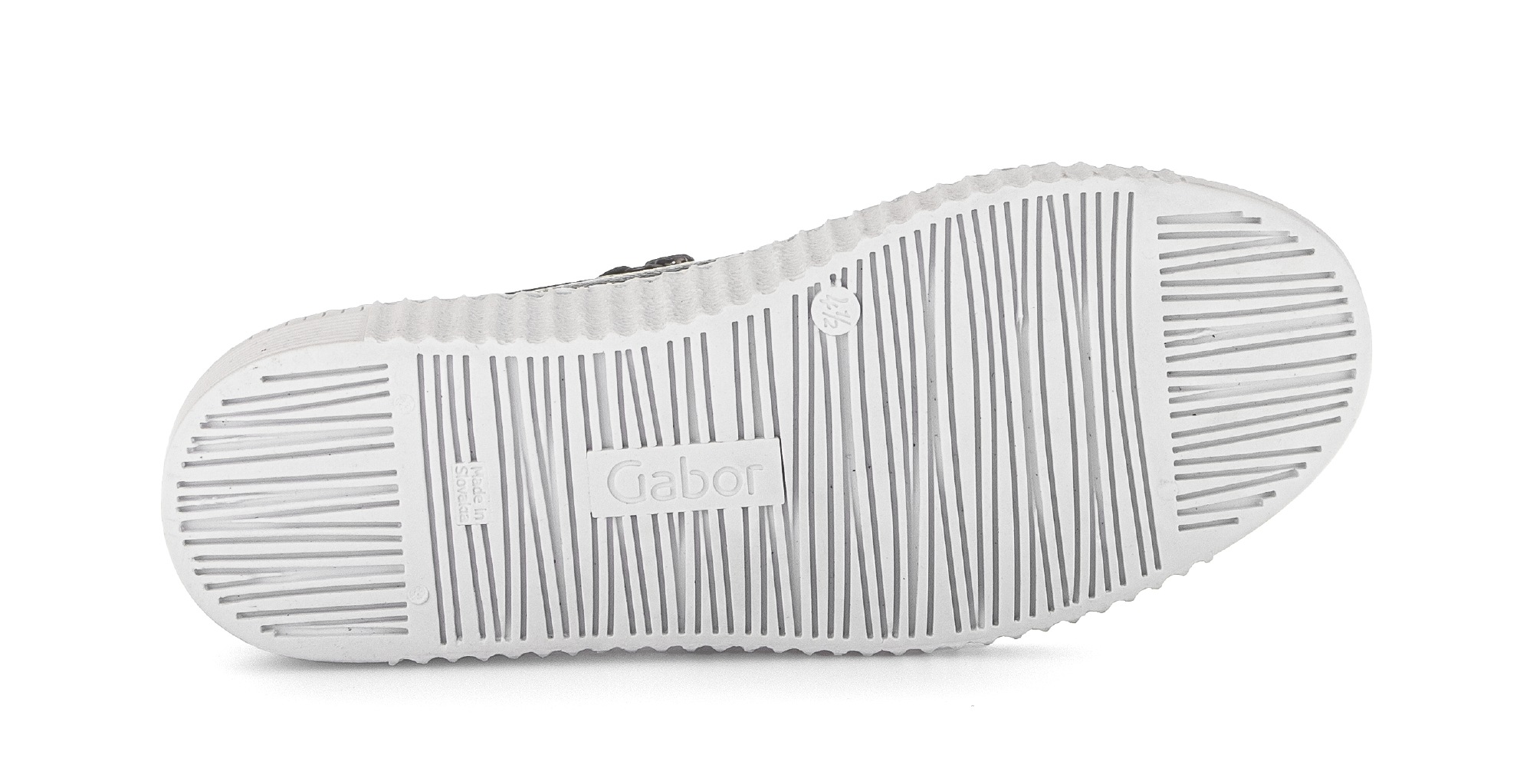 Gabor Plateausneaker, Freizeitschuh, Halbschuh, Schnürschuh mit zwei Reißverschlüssen