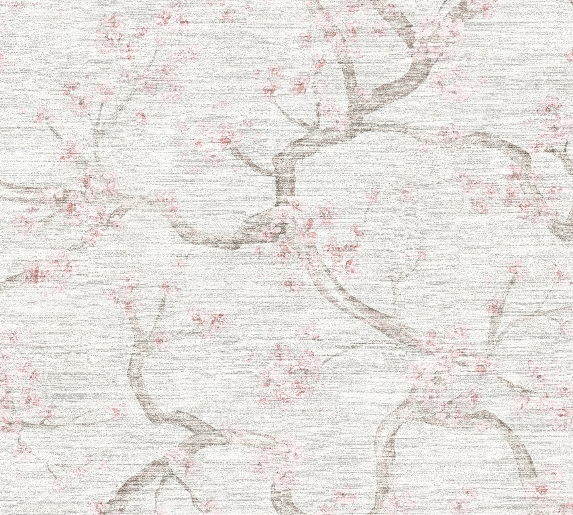 living walls Vliestapete »Blütenzweigtapete bunt Kirschblütenmotiv Asiatisch« floral strukturiert