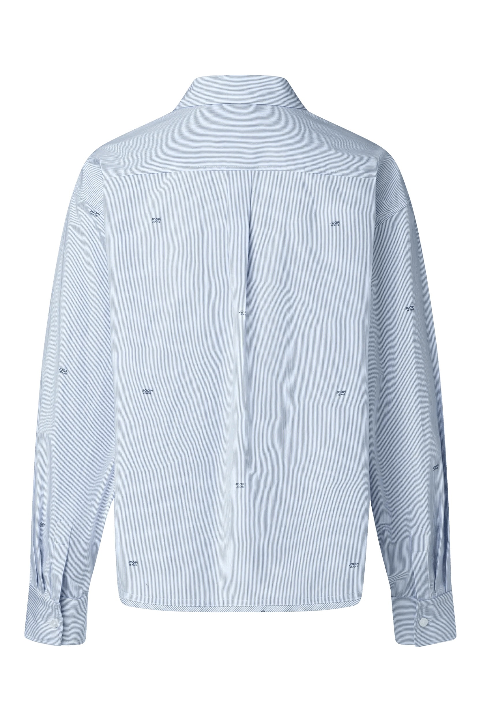 JOOP! Hemdbluse »Blakely« mit Button-Down-Kragen, Logo-Prints
