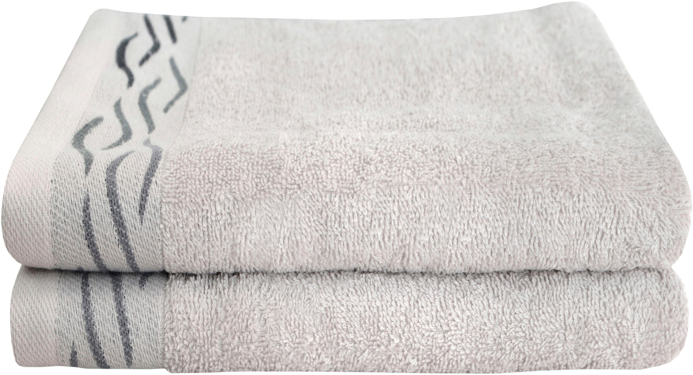 Dyckhoff Handtücher "Wave" mit Jacquard-Bordüre günstig online kaufen