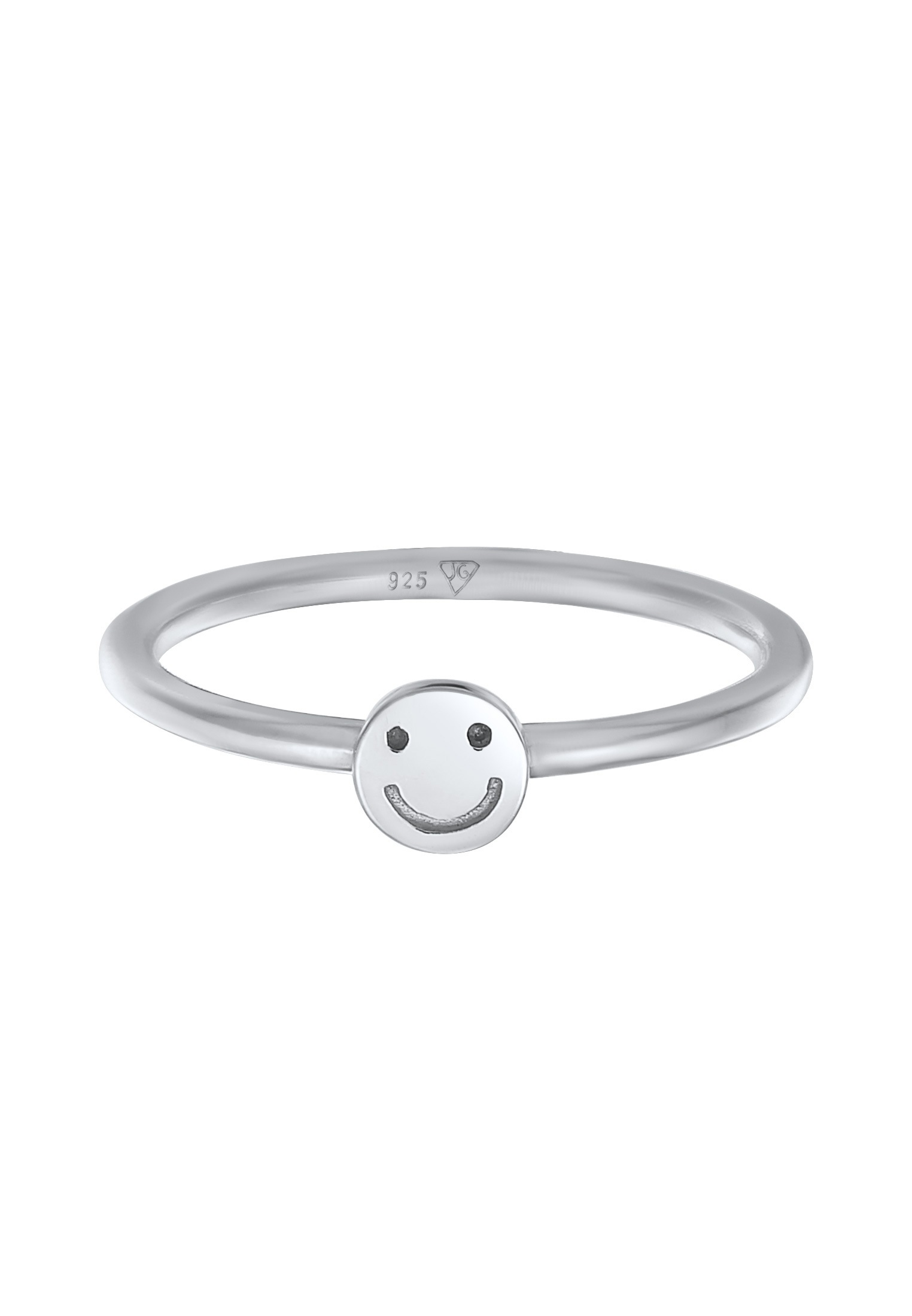 Elli Fingerring »Smiling Pinky Ring 925 Silber«