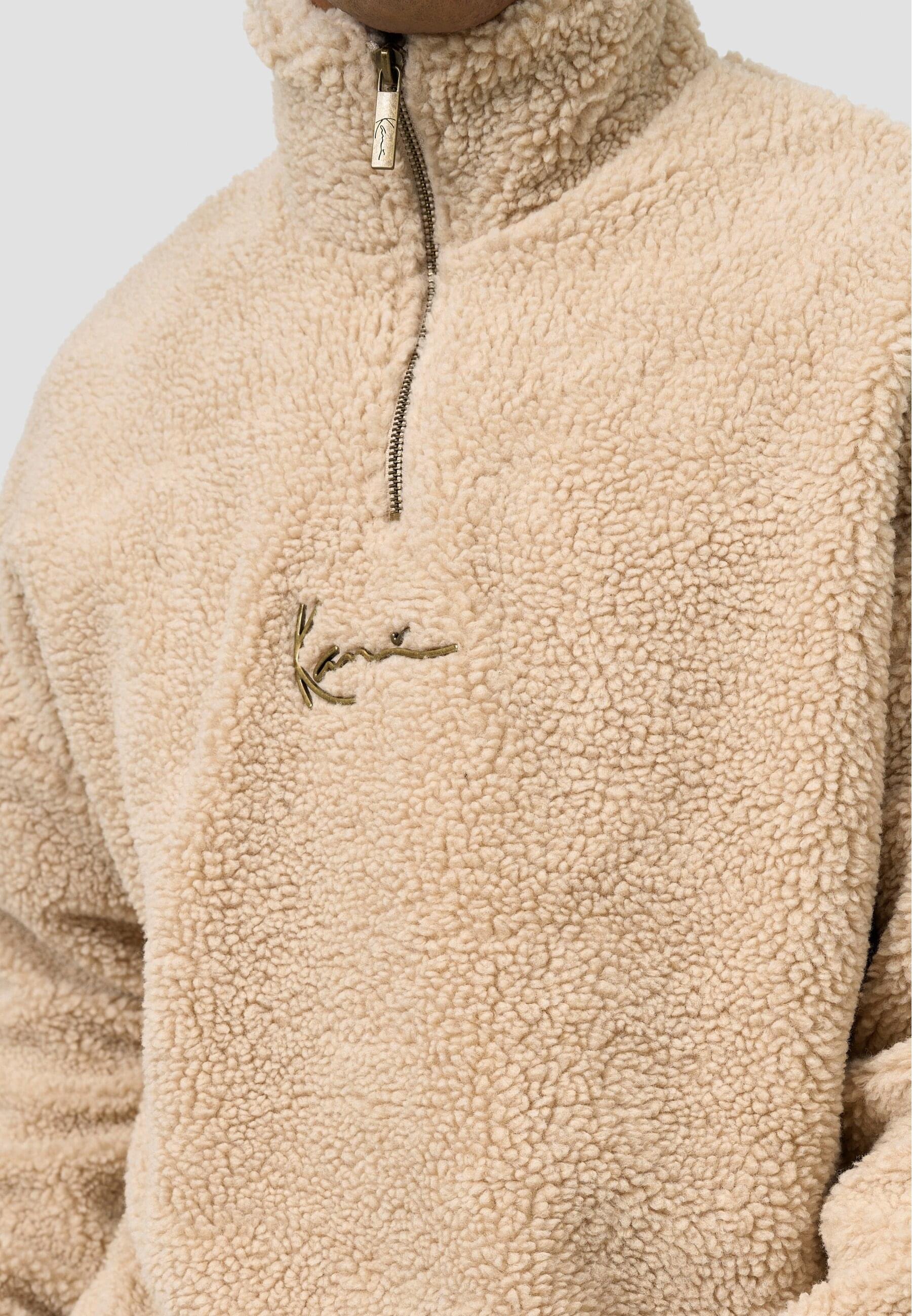 Karl Kani Rundhalspullover »Karl Kani Herren KM213-063-1 Small Signature Teddy Troyer«, (1 tlg.)