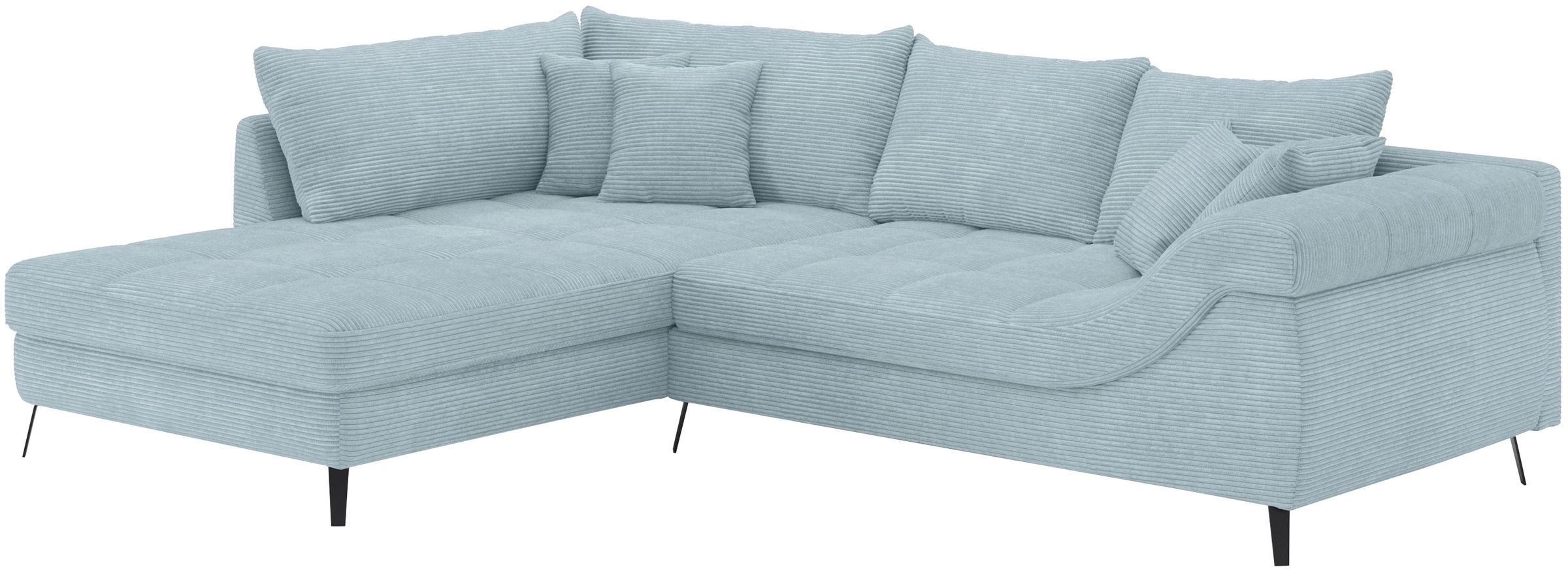 Mr. Couch Ecksofa "Portofino, L-Form", Mit Kaltschaumpolsterung, bis 140 kg günstig online kaufen