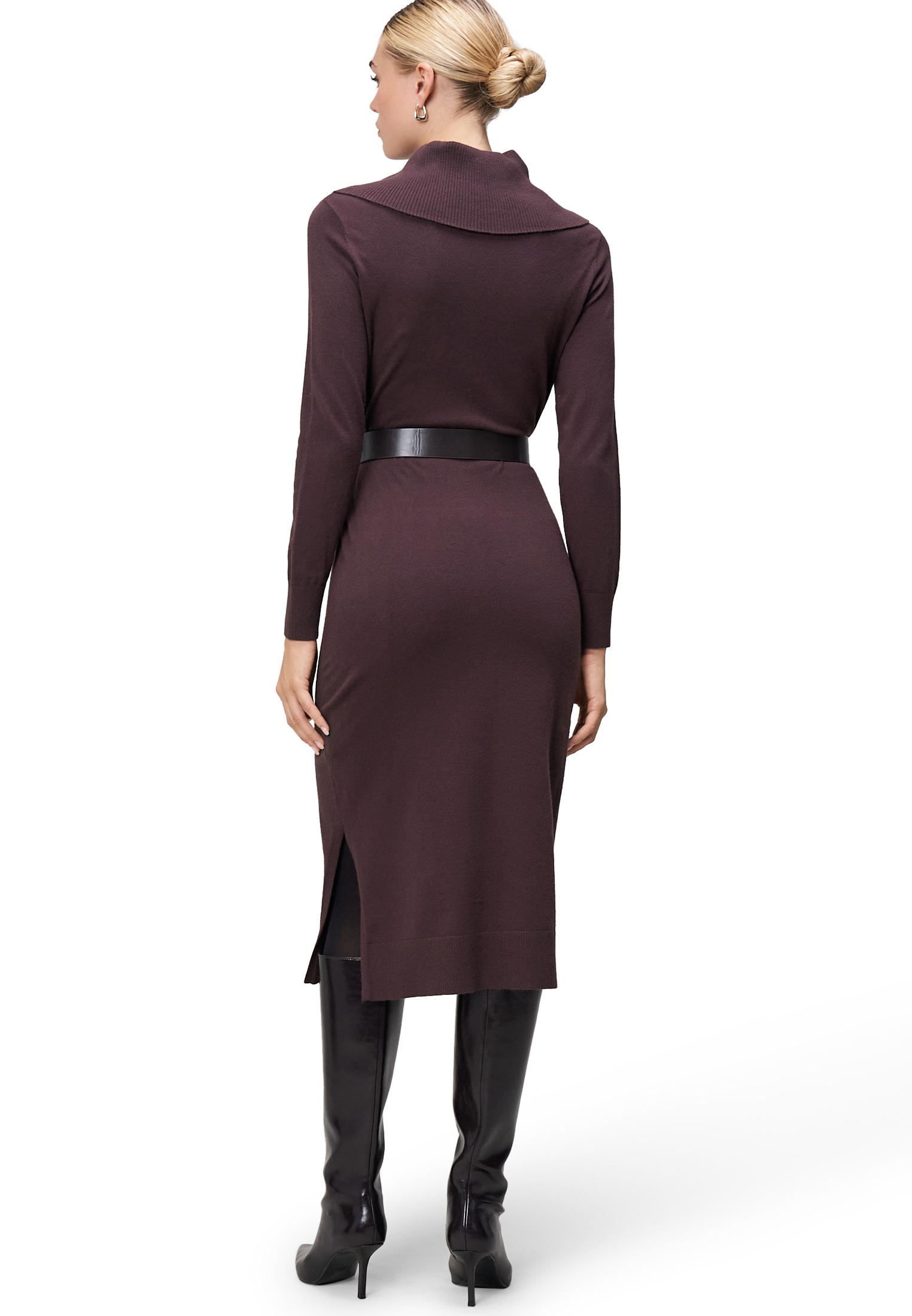 Zero Strickkleid »zero Damen Strickkleid mit Gürtel«, Gürtel