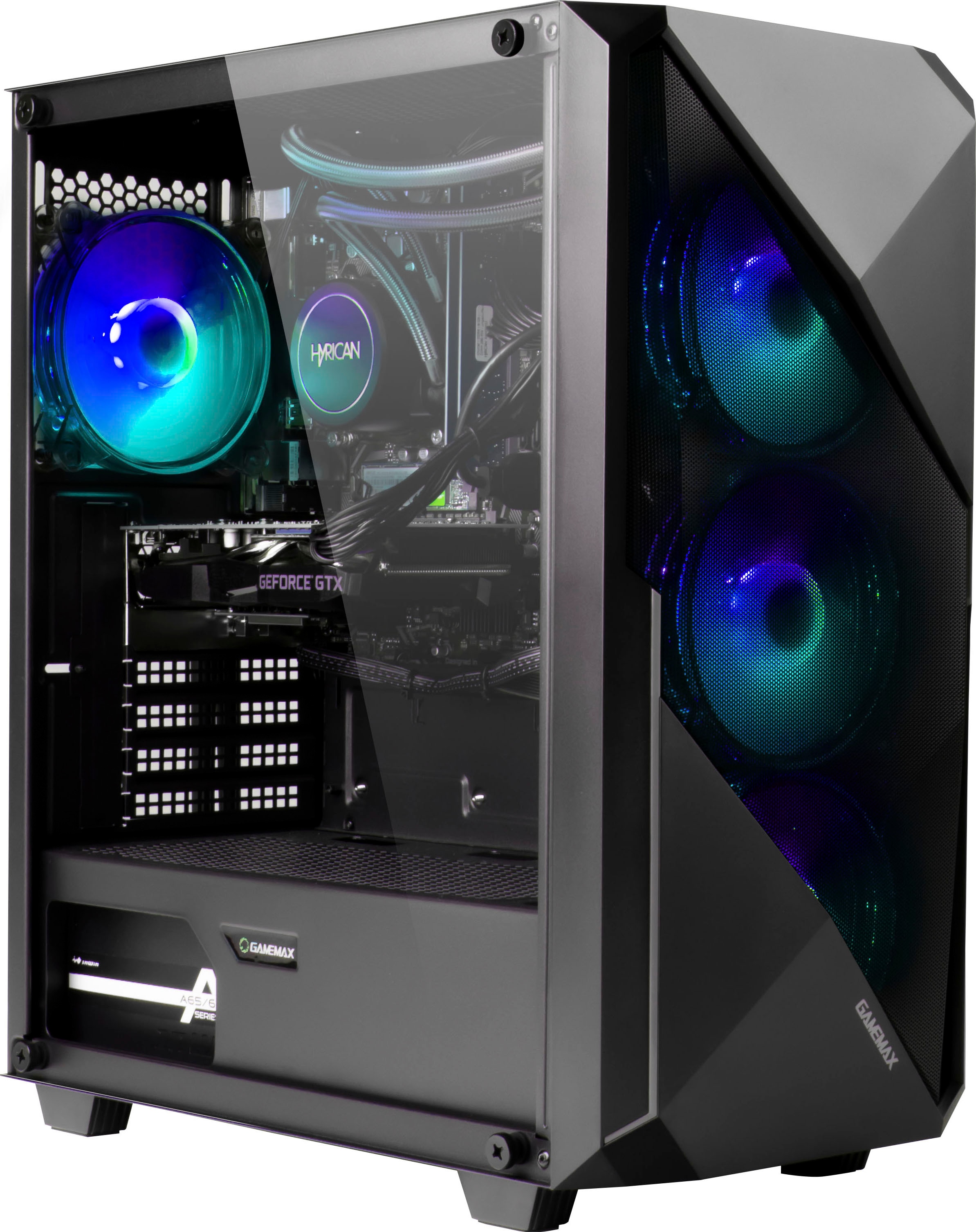 Hyrican Gaming-PC-Komplettsystem »Striker SET02275«, Windows 11, i5-12400F, inklusive 29,5" Monitor MSI Optix MAG301RF
