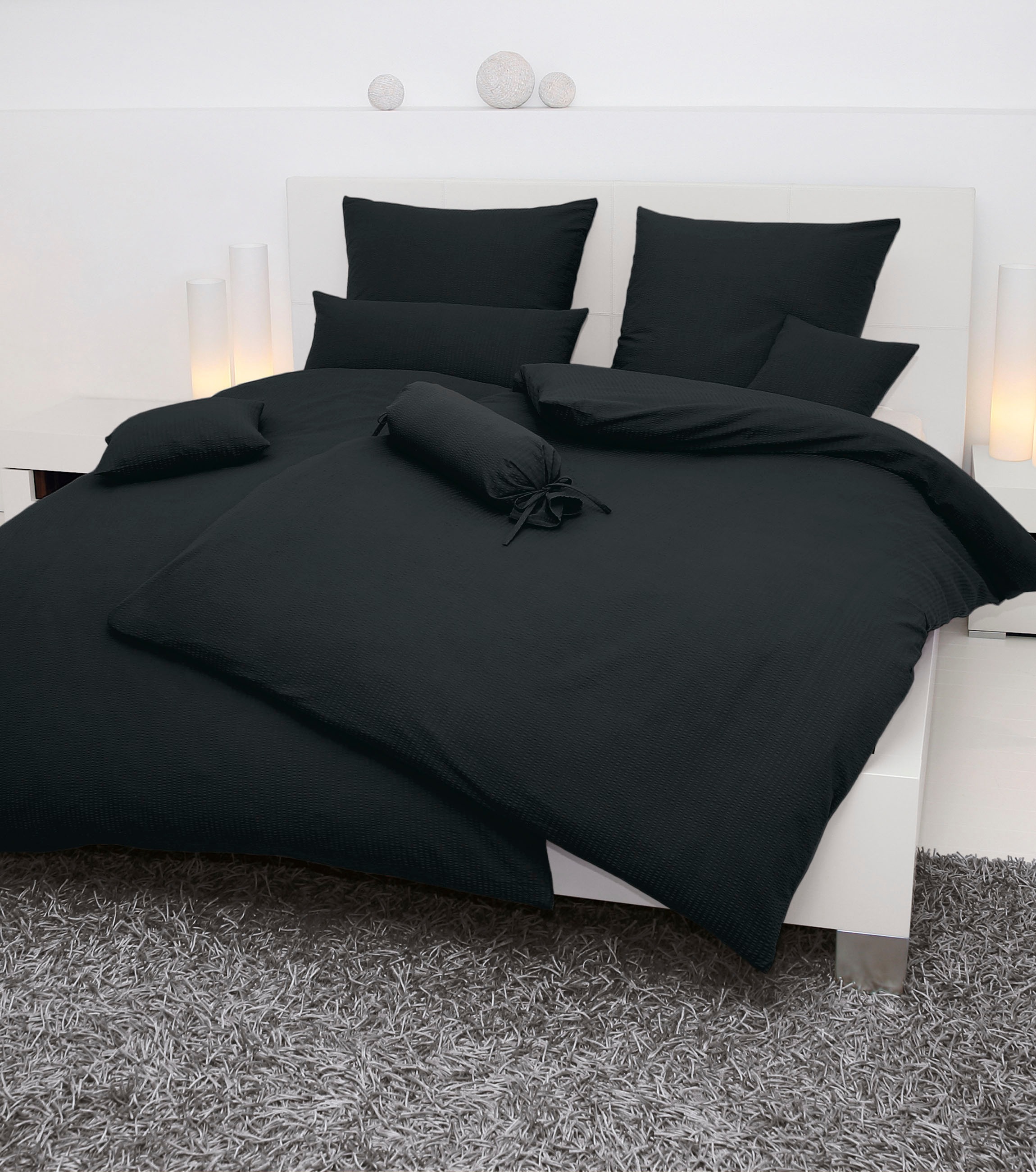 Janine Kissenbezug "PIANO 0125 31 80x80" mit Reißverschluss günstig online kaufen