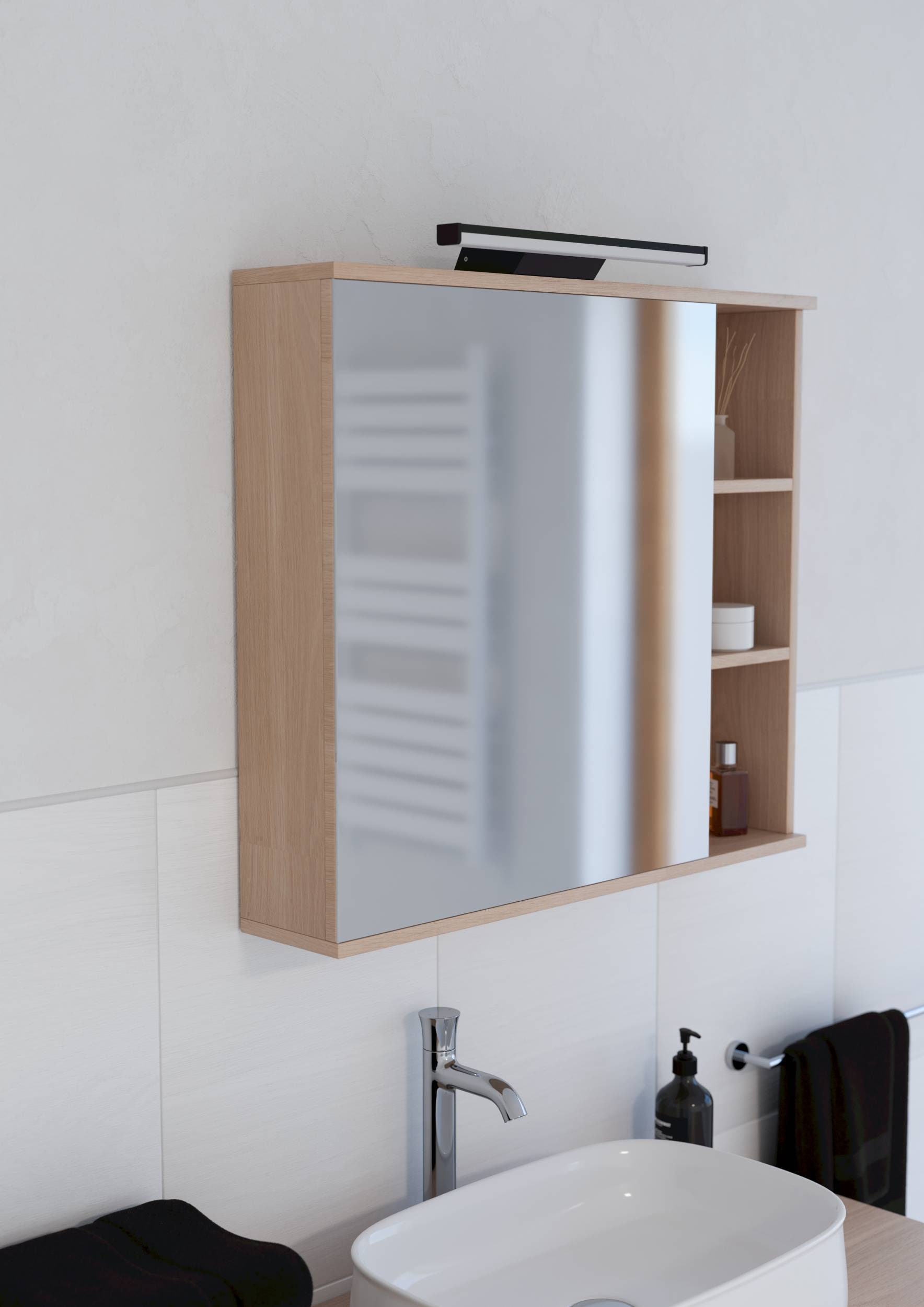 EGLO Spiegelleuchte »Regello-Z Spiegelleuchte, ZigBee 3.0, Bad Wandlampe, IP44, Lampe« LED-Modul 1 Stk. Kaltweiß | RGB