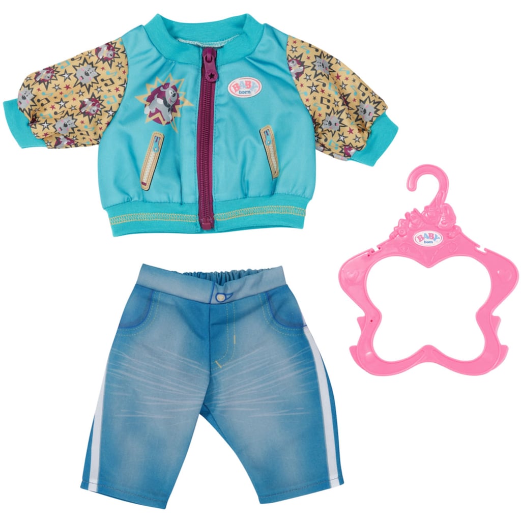 Baby Born Puppenkleidung »Outfit mit Jacke, 43 cm«