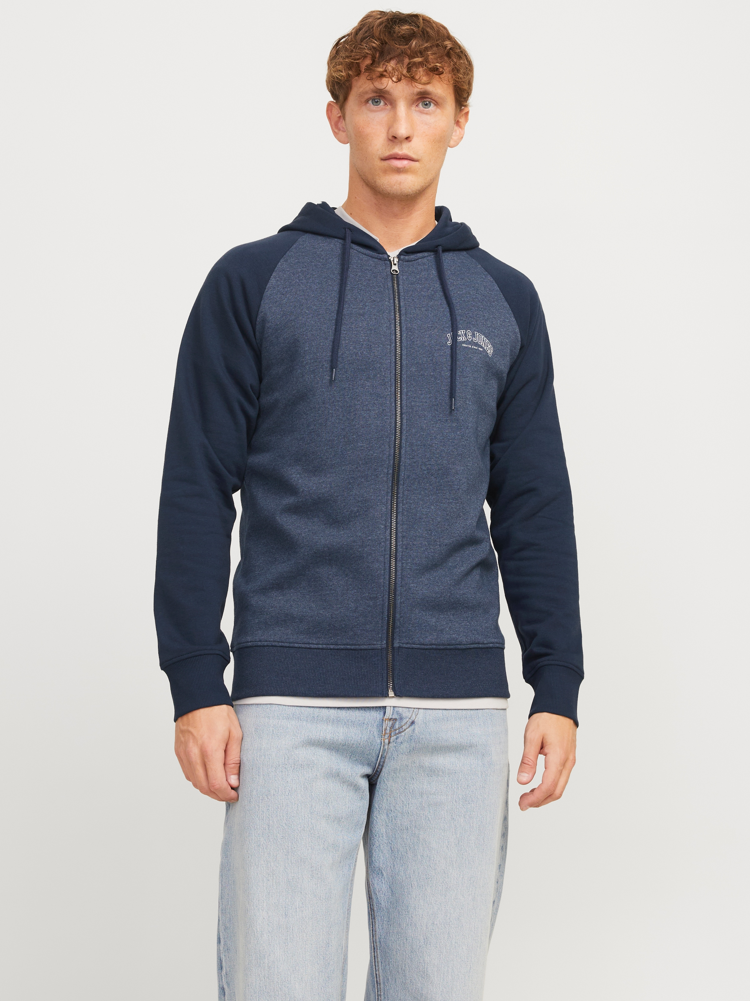 Jack & Jones Kapuzensweatjacke "JJRICKY SWEAT ZIP HOOD"