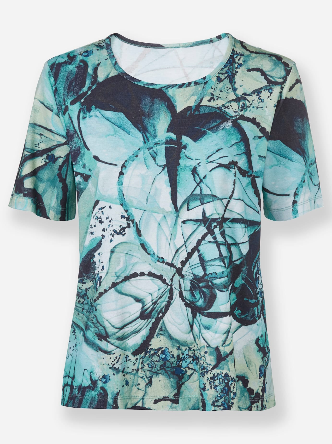 Lady Print-Shirt »Kurzarm-Shirt«, (1 tlg.)
