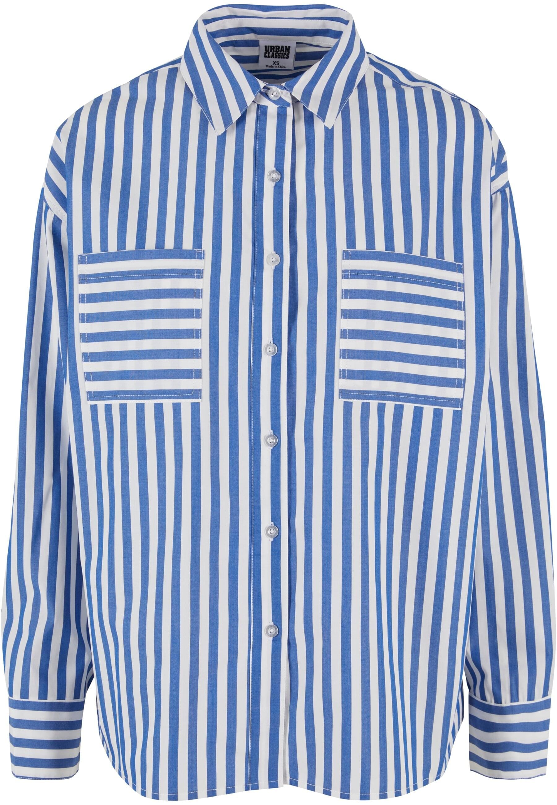 URBAN CLASSICS Langarmhemd "Urban Classics Damen Ladies Striped Relaxed Shi günstig online kaufen