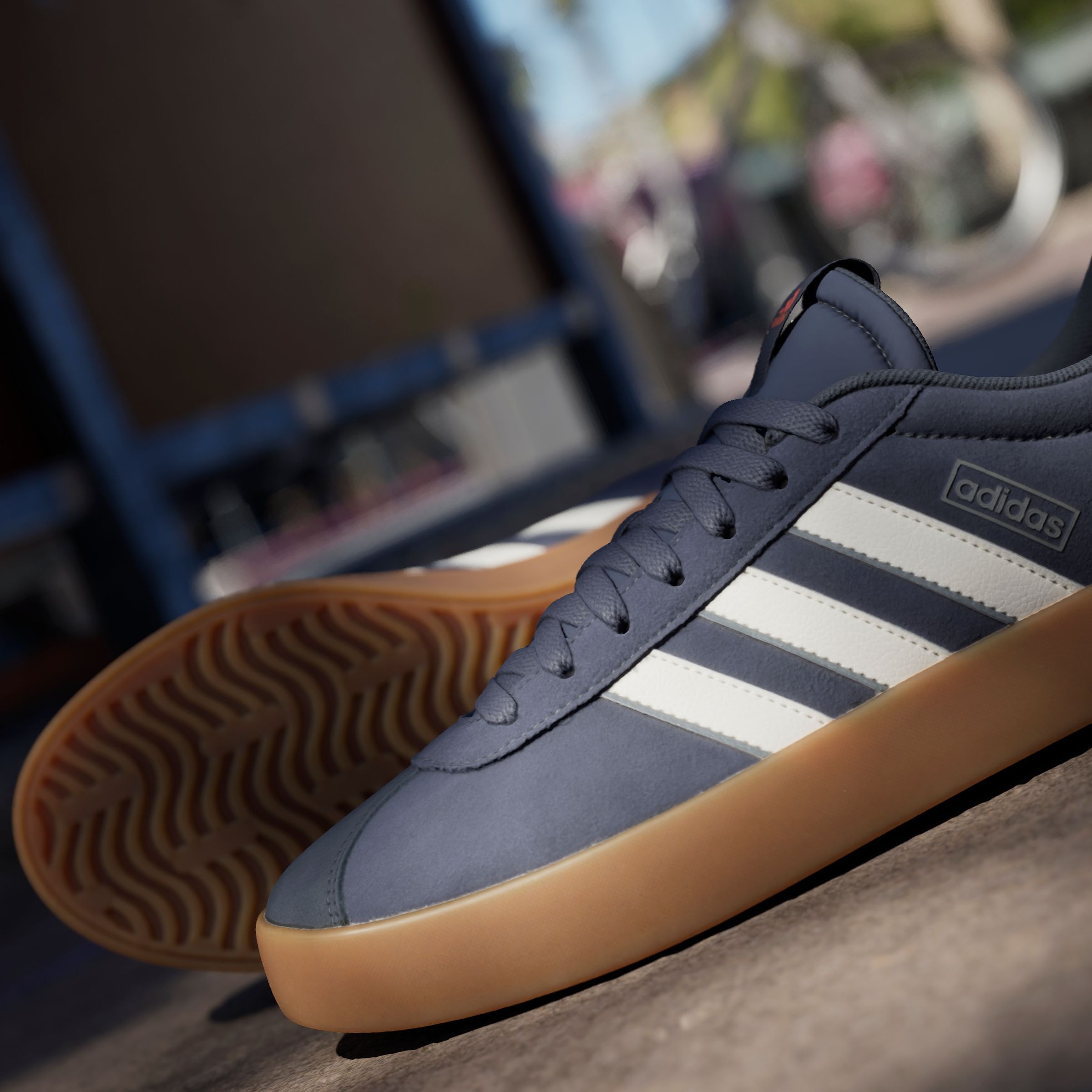 adidas Sportswear Sneaker »VL COURT 3.0«, inspiriert vom Design des adidas samba