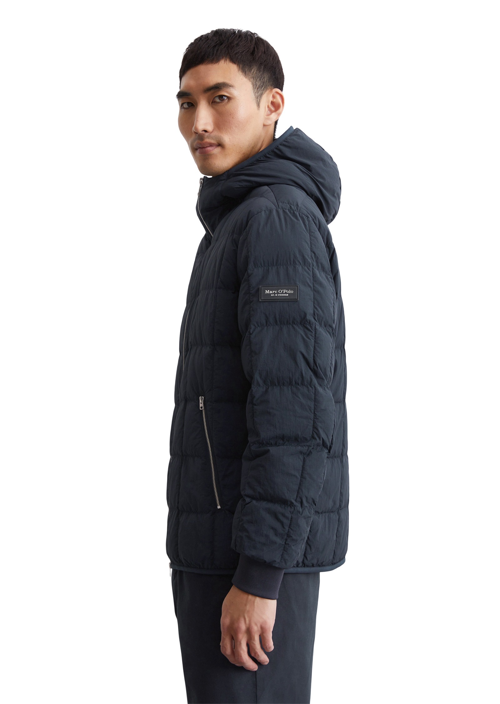Marc O'Polo Outdoorjacke »aus wasserabweisendem, recyceltem Material«